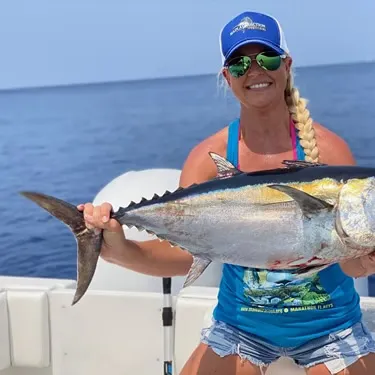 Chinook salmon caught on Fishbrain