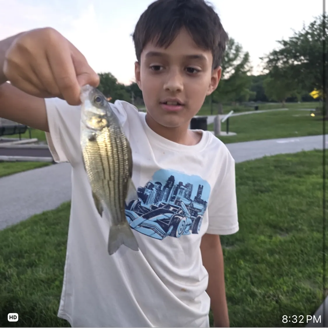recently logged catches