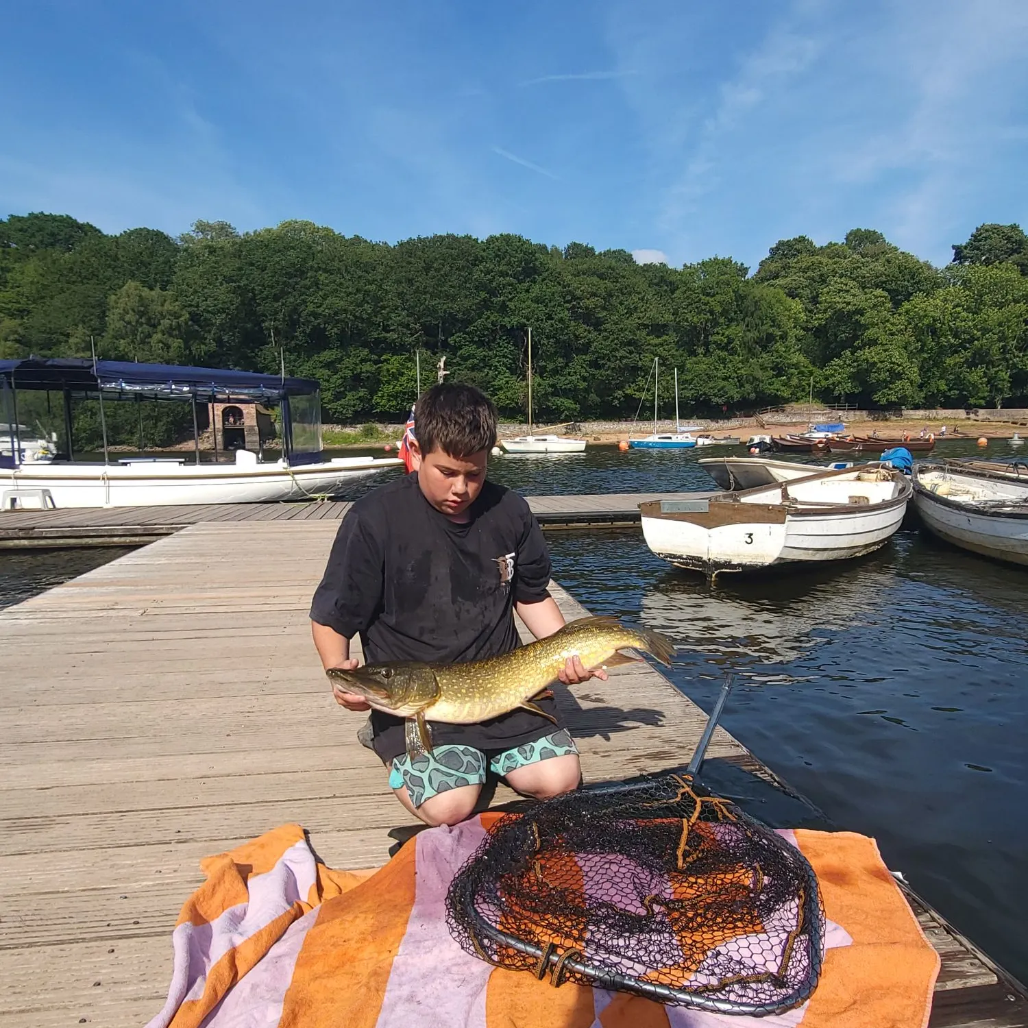 Northern pike caught on Fishbrain