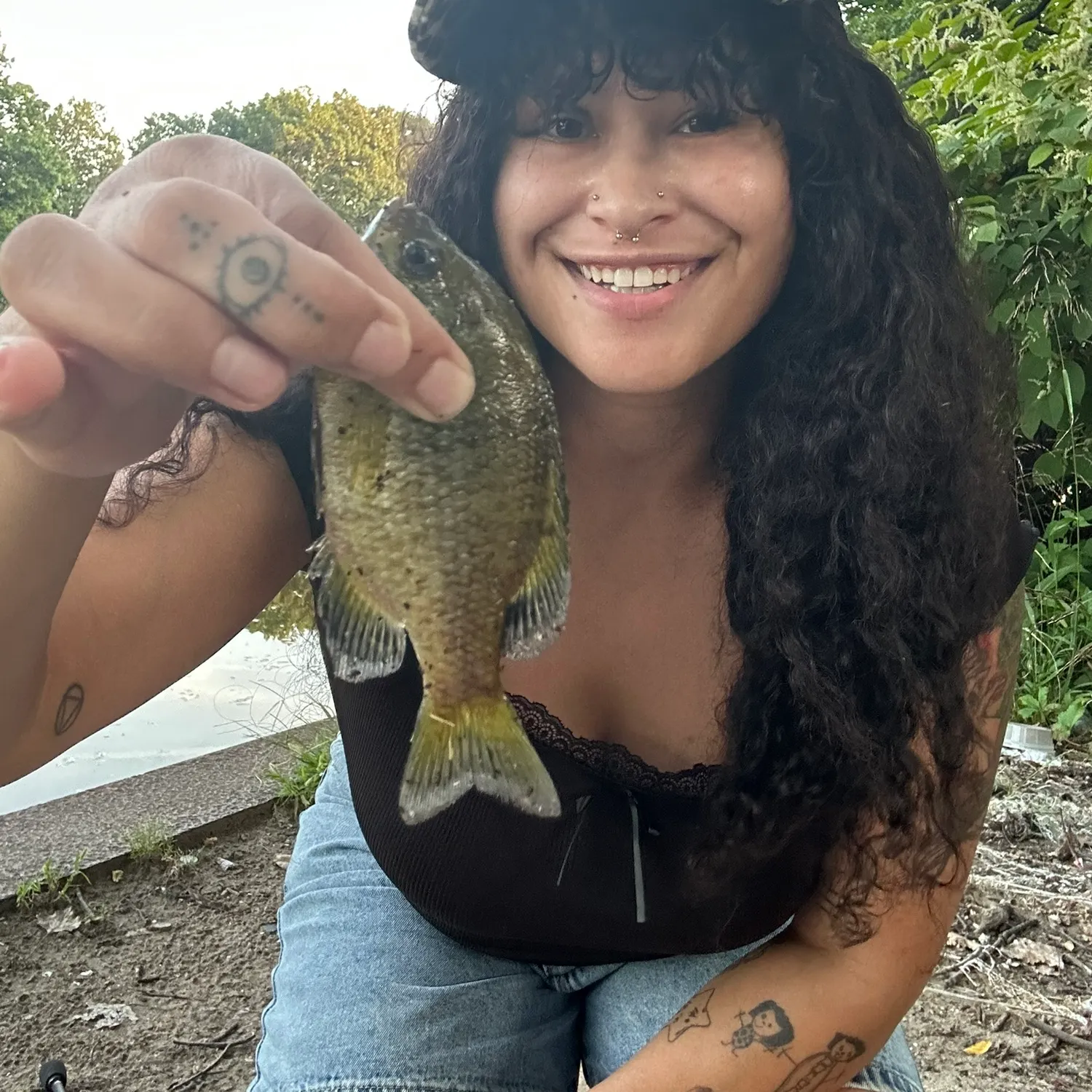 Bluegill caught on Fishbrain