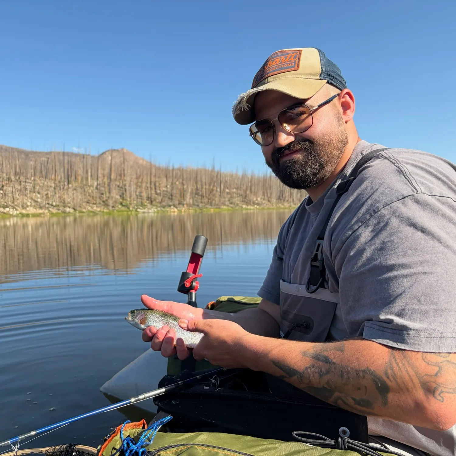 recently logged catches