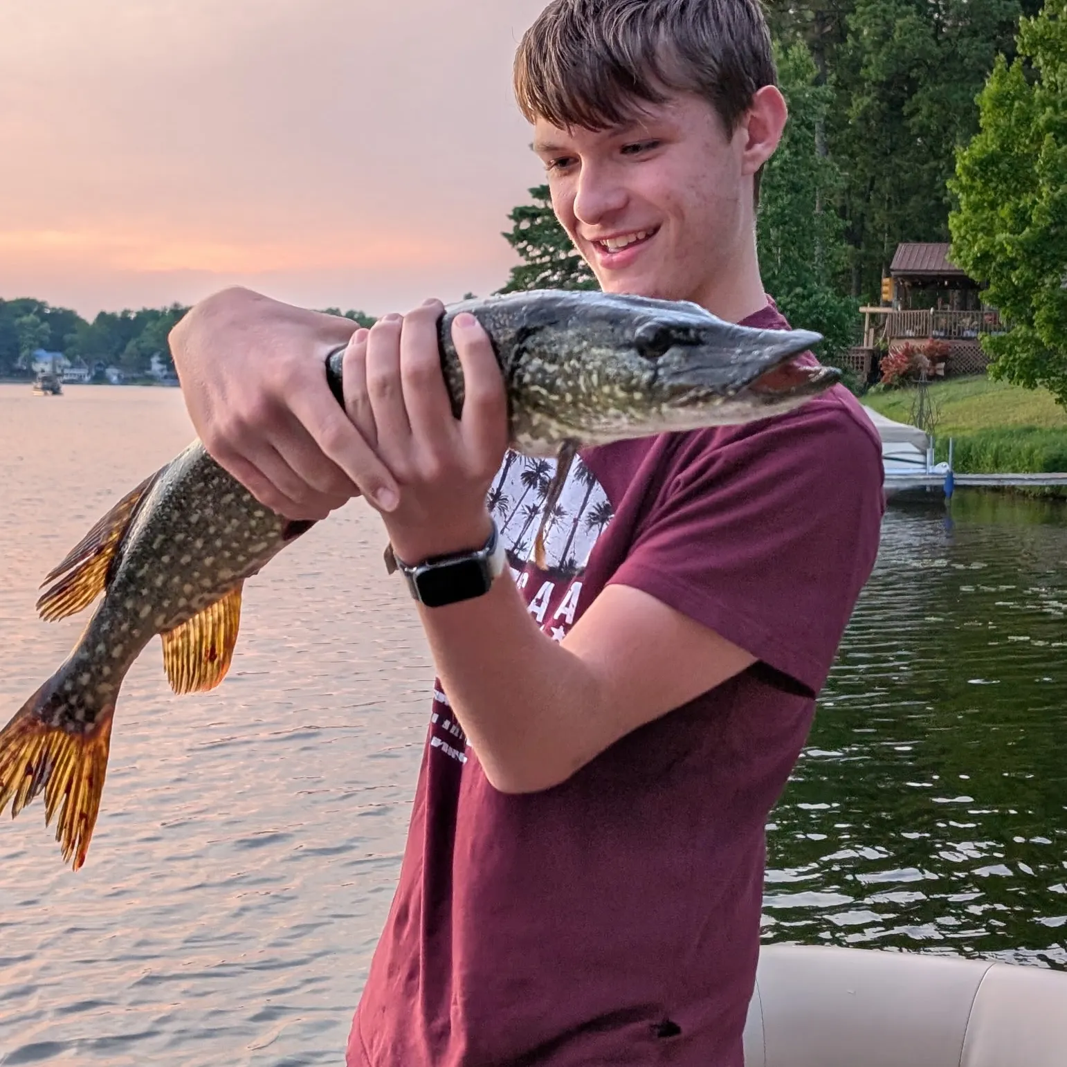 recently logged catches