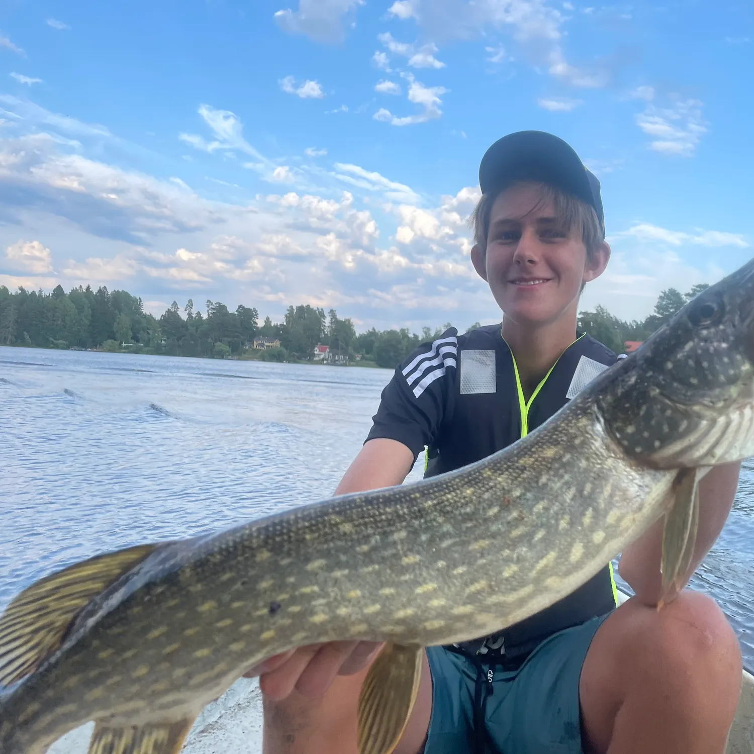 Northern pike caught on Fishbrain