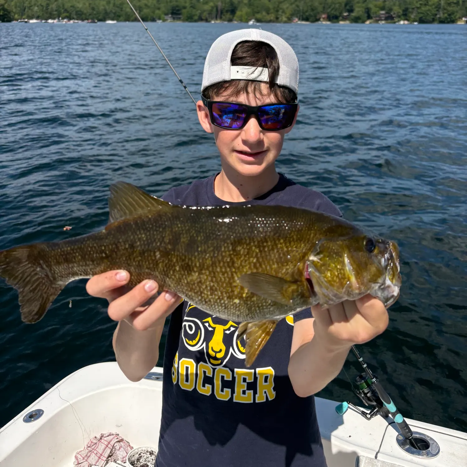 Smallmouth bass caught on Fishbrain