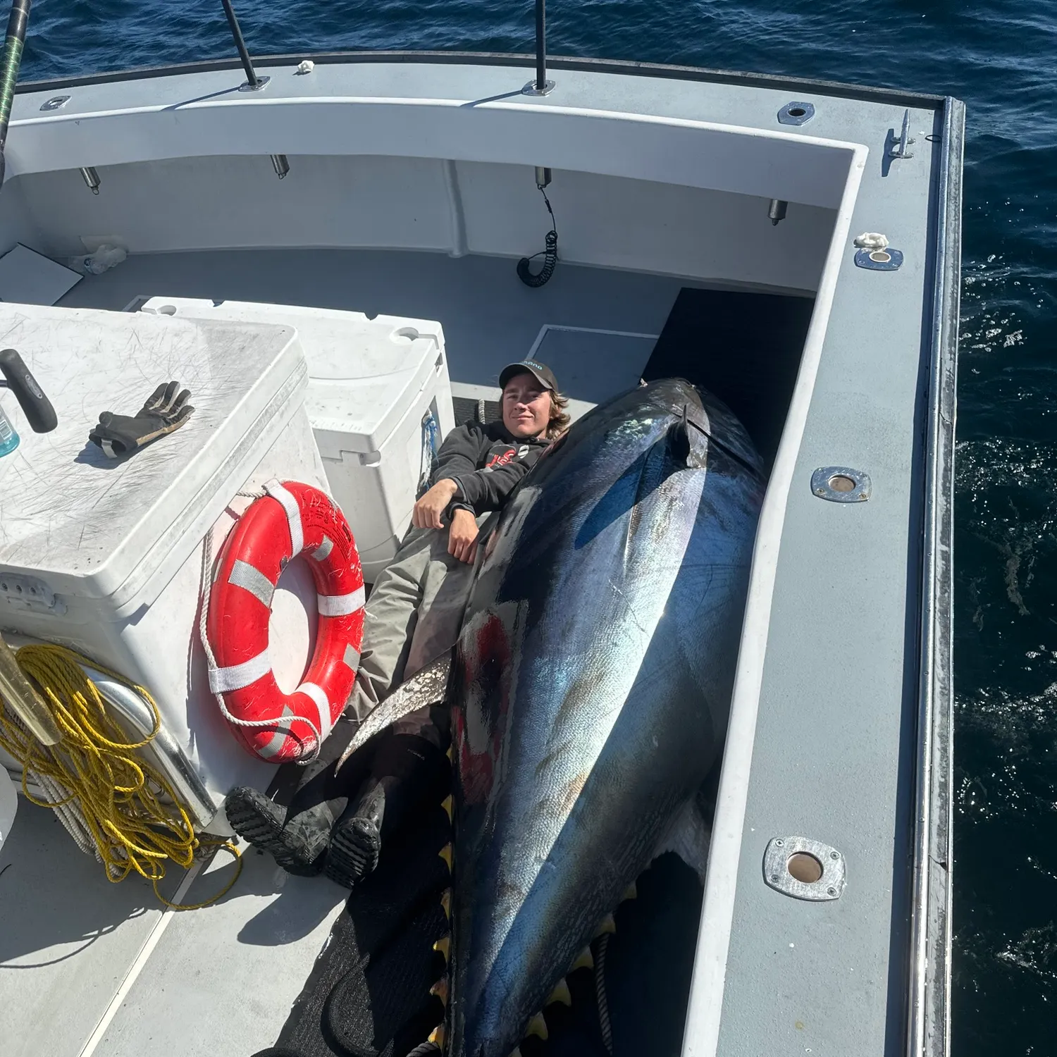 Atlantic bluefin tuna caught on Fishbrain