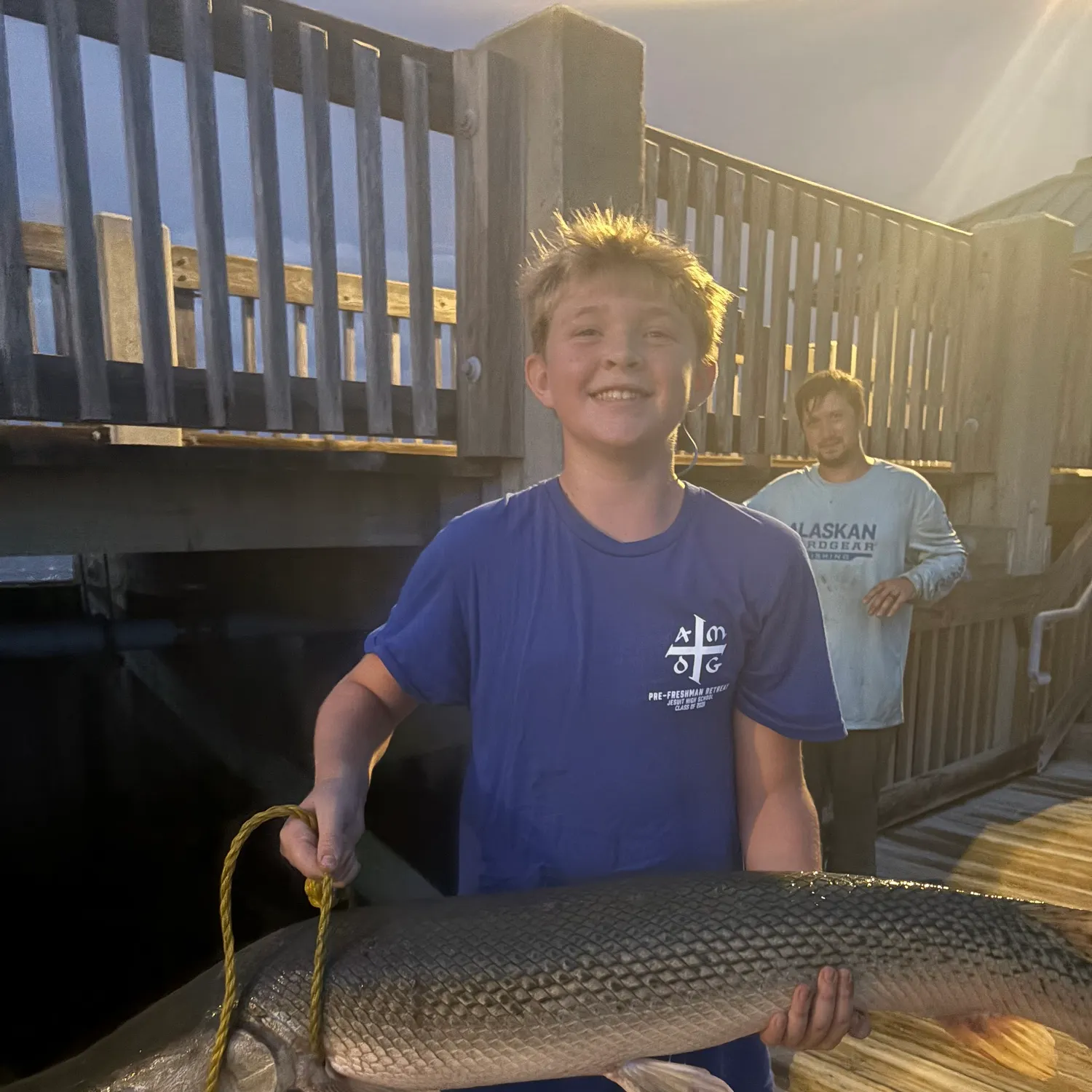 Alligator gar caught on Fishbrain