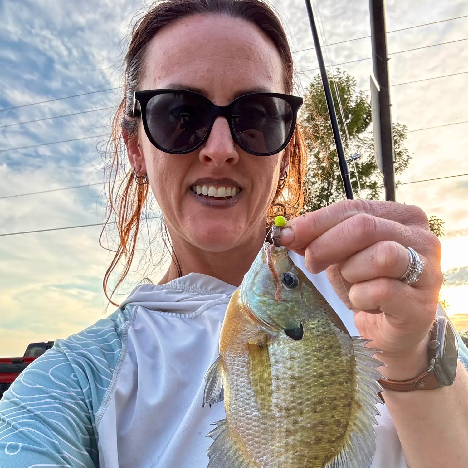 Bluegill caught on Fishbrain