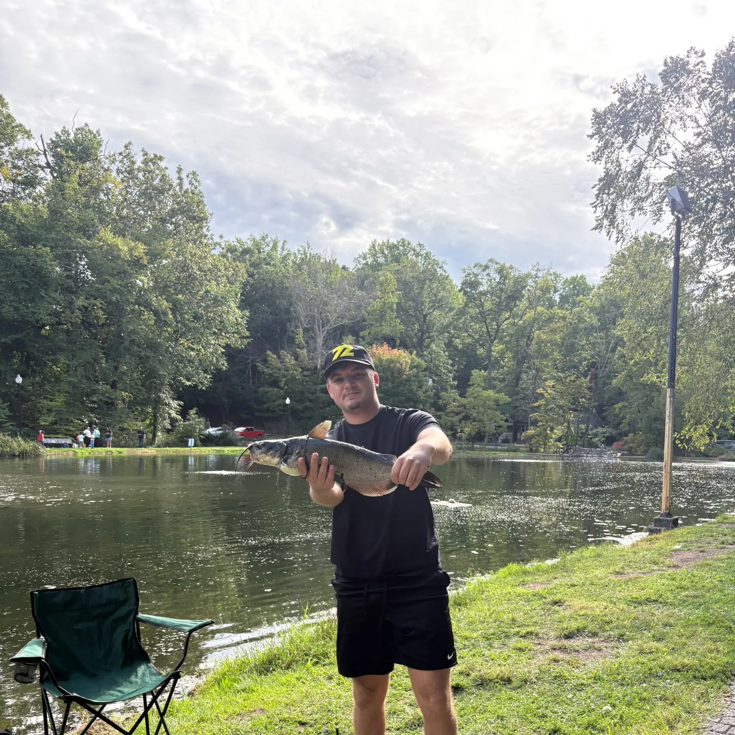 Channel catfish caught on Fishbrain