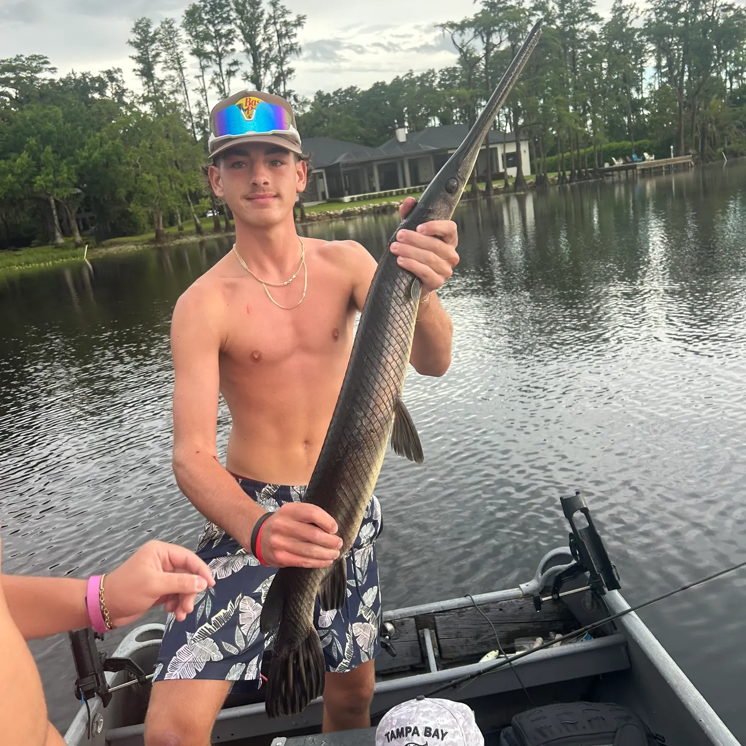 The most recent Alligator gar catches on Fishbrain