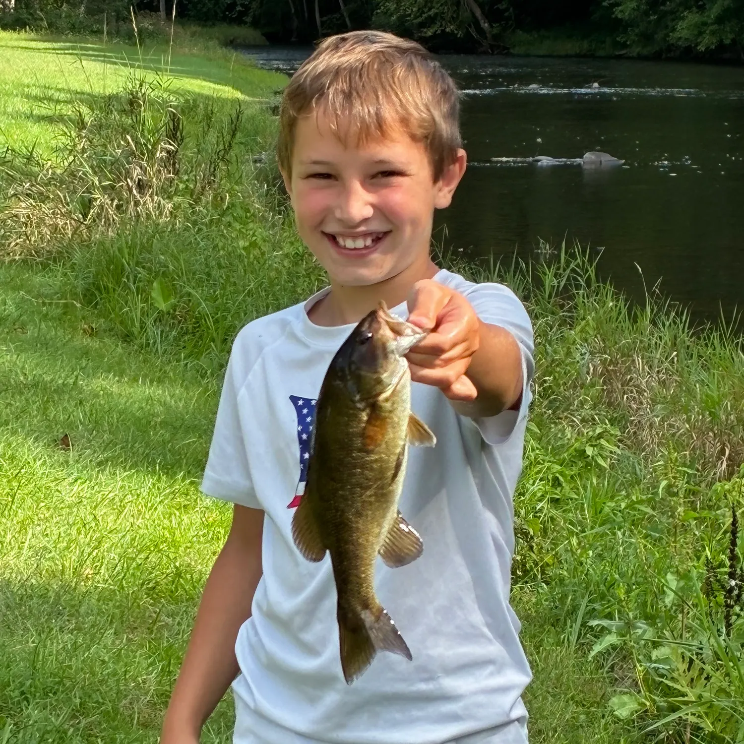 Smallmouth bass caught on Fishbrain