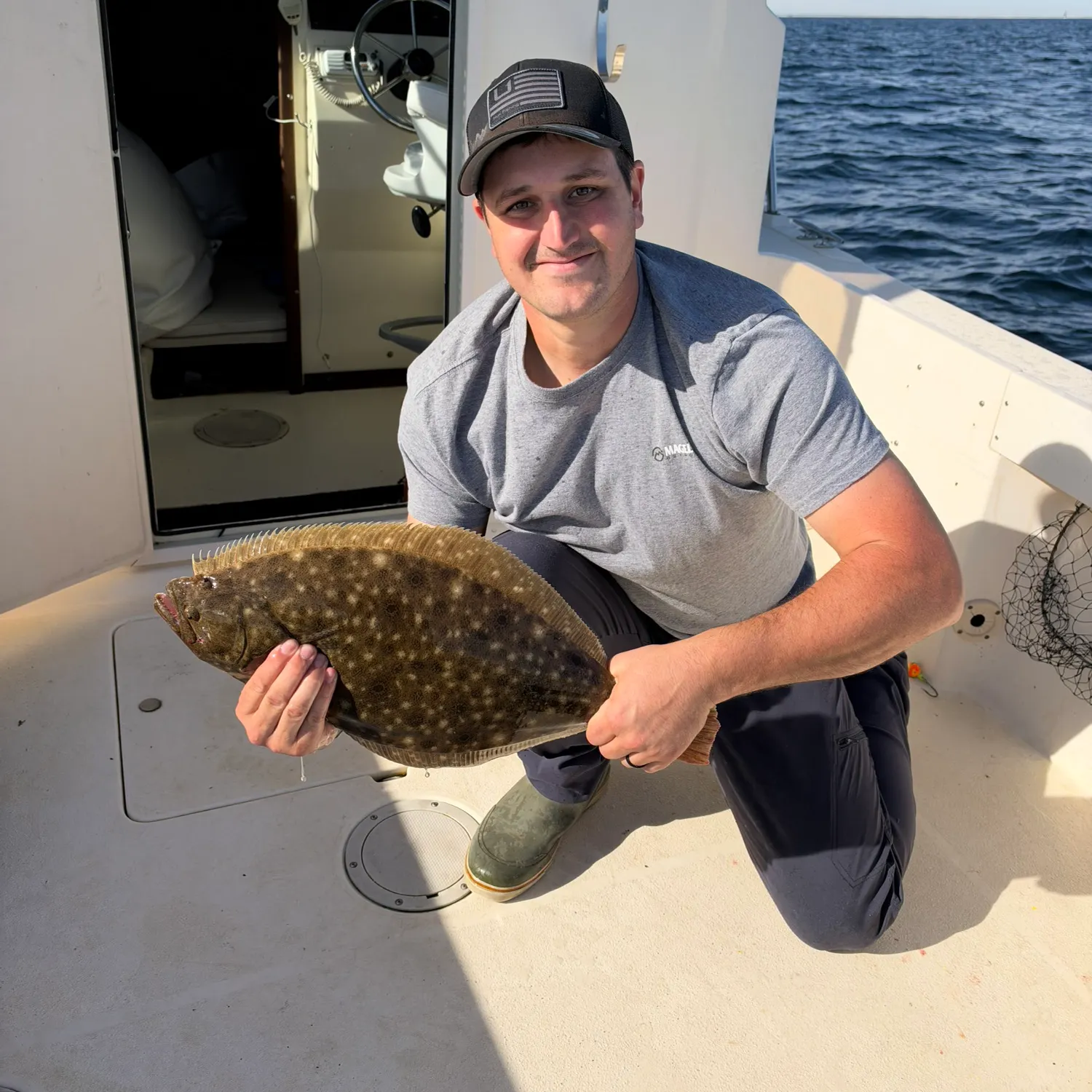 Summer flounder caught on Fishbrain