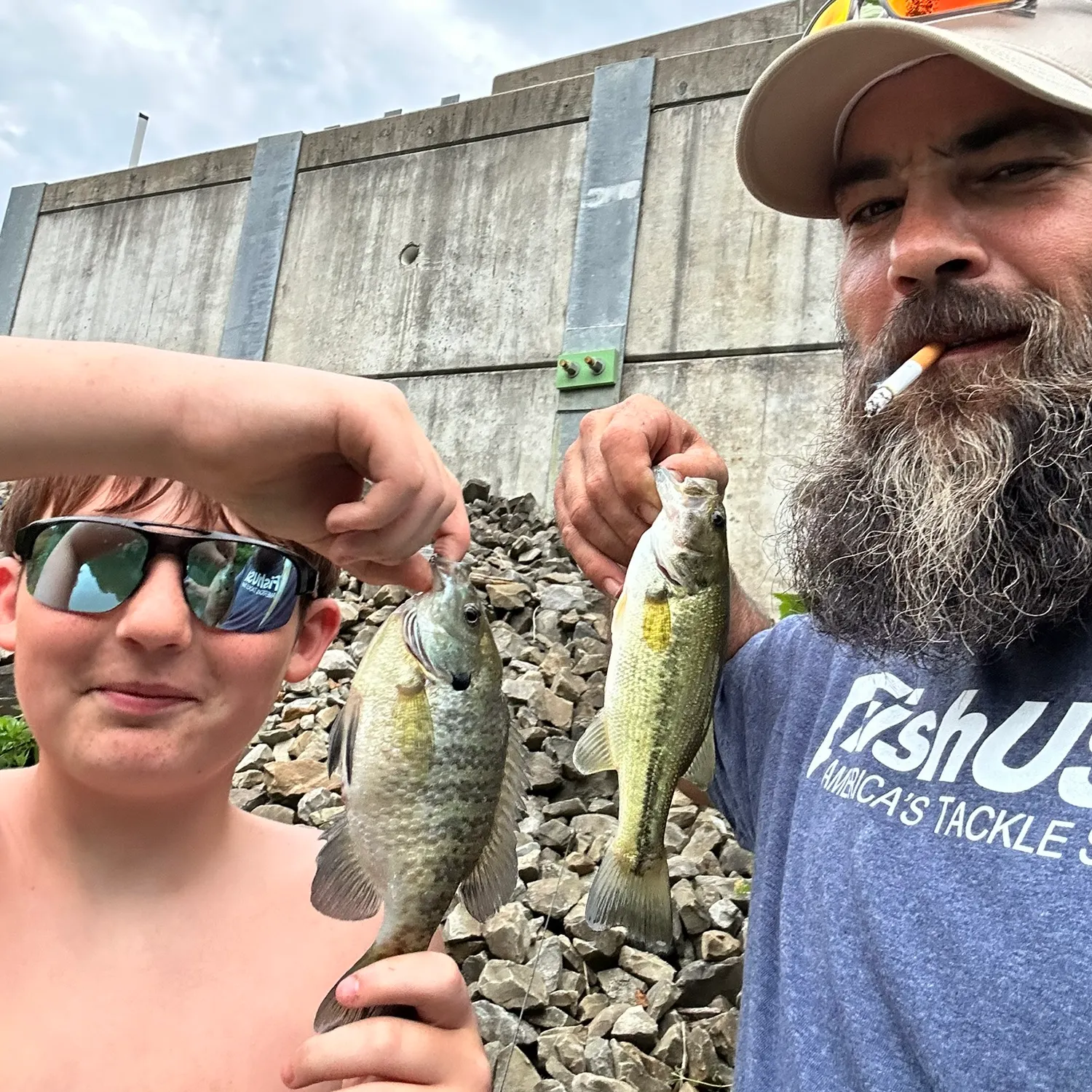 recently logged catches