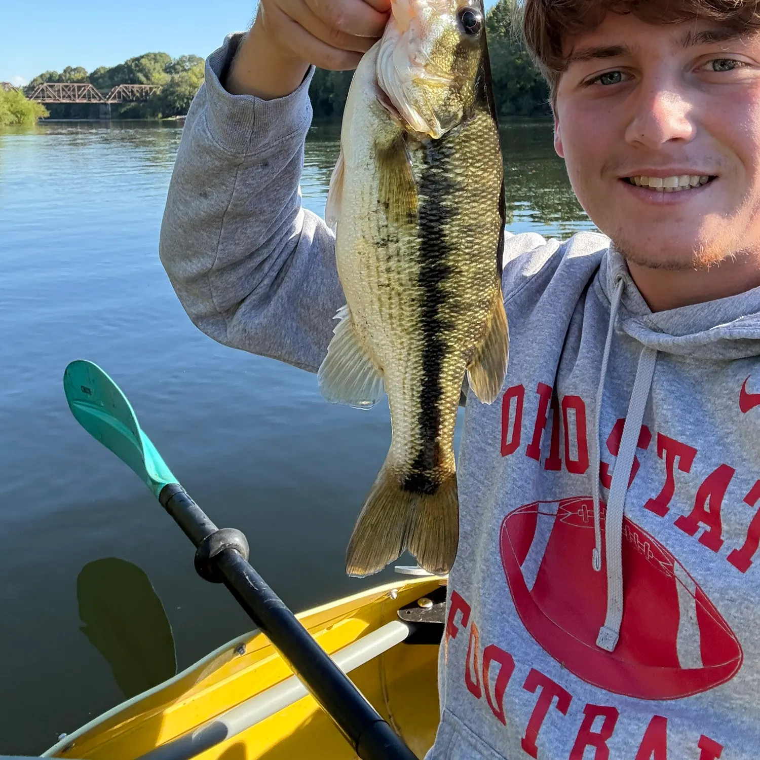 Spotted bass caught on Fishbrain