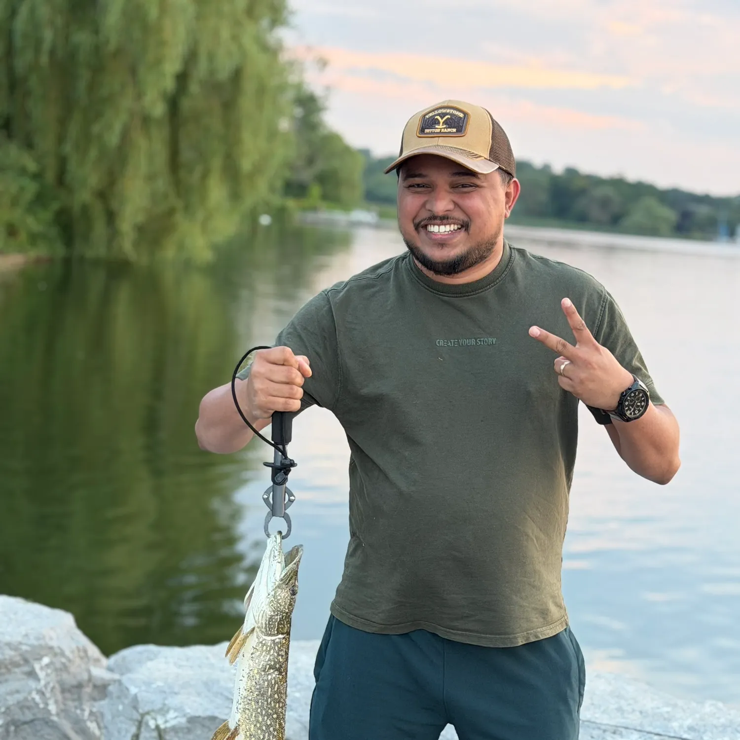 recently logged catches