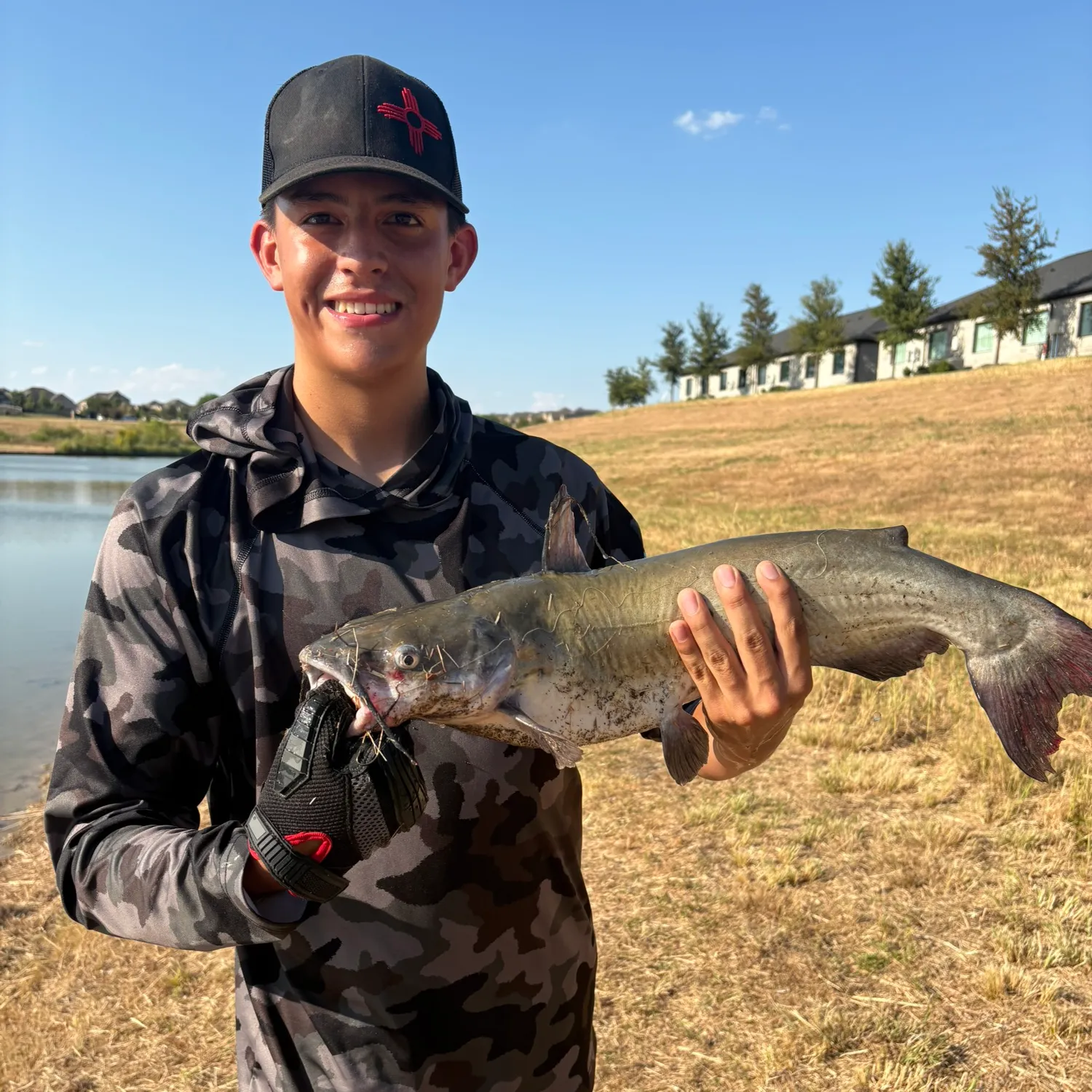 Channel catfish caught on Fishbrain