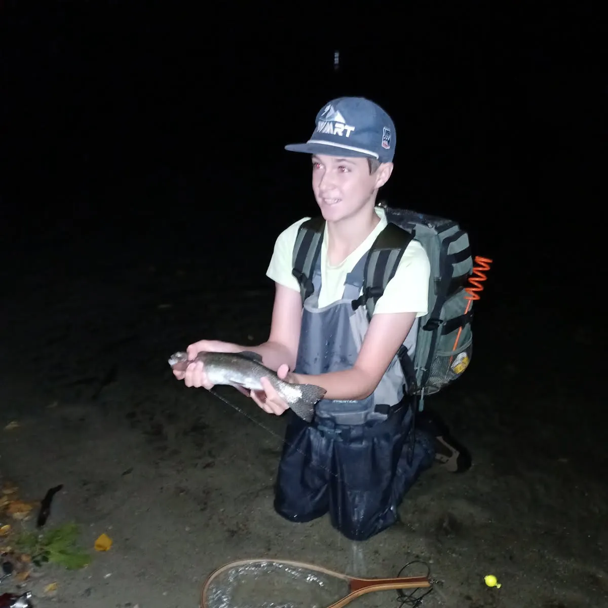 Rainbow trout caught on Fishbrain
