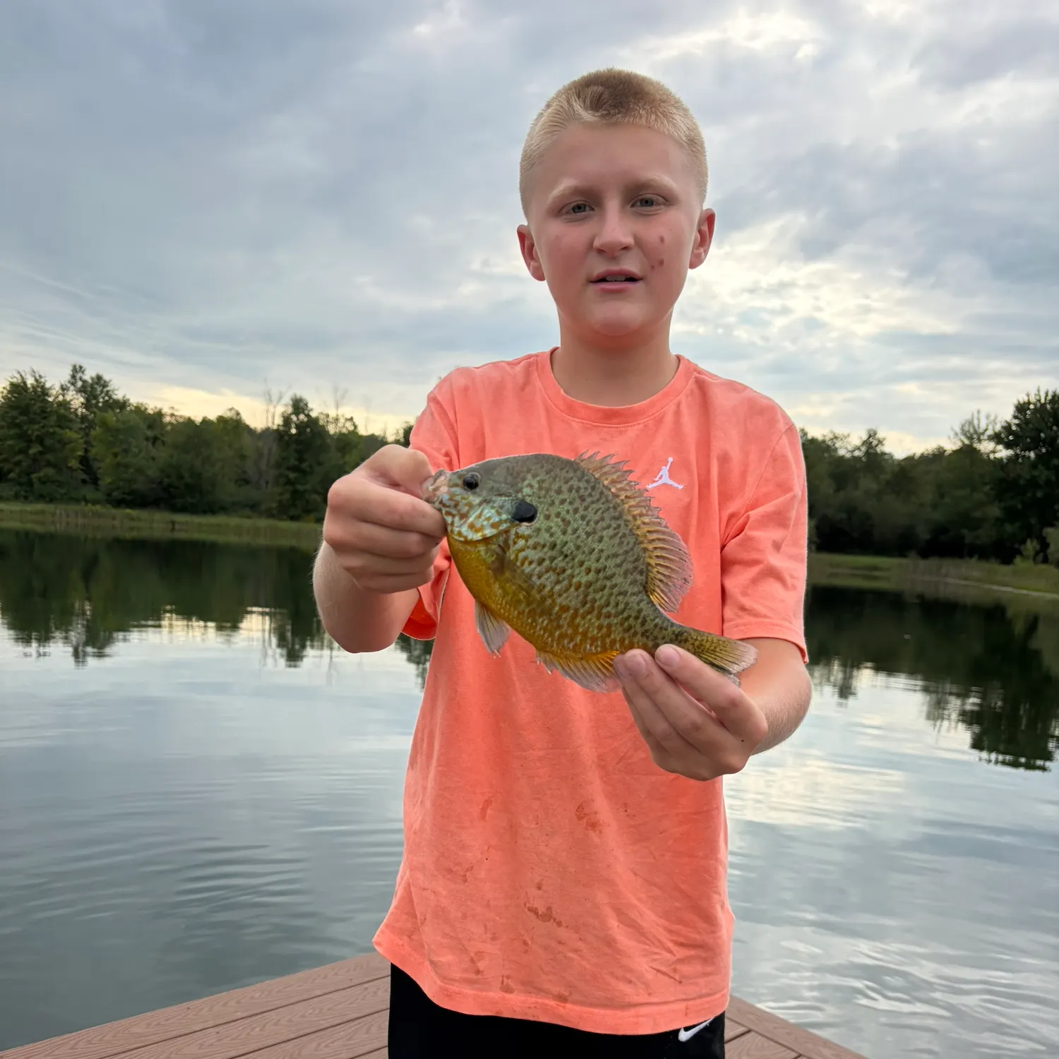 Redear sunfish caught on Fishbrain