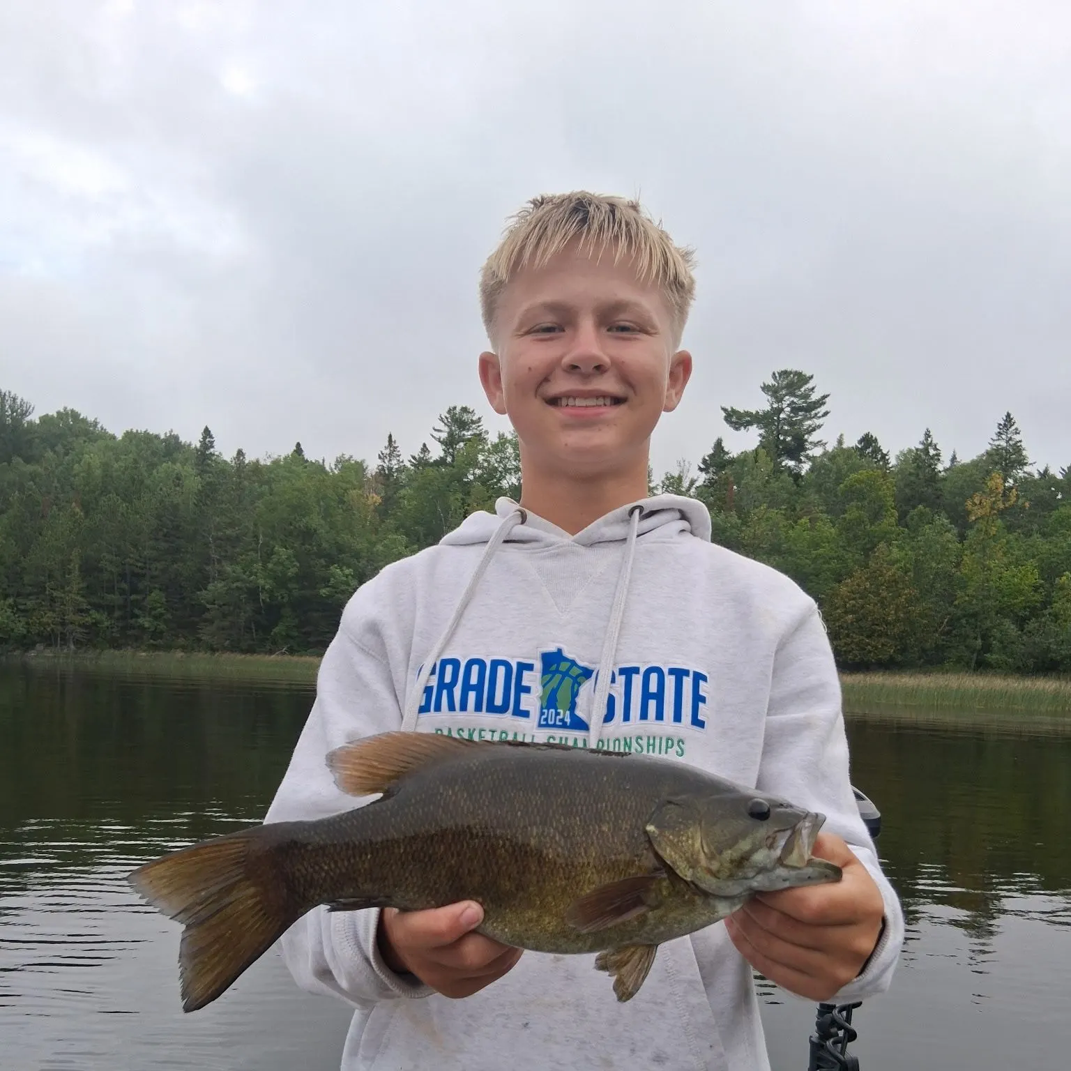 Smallmouth bass caught on Fishbrain