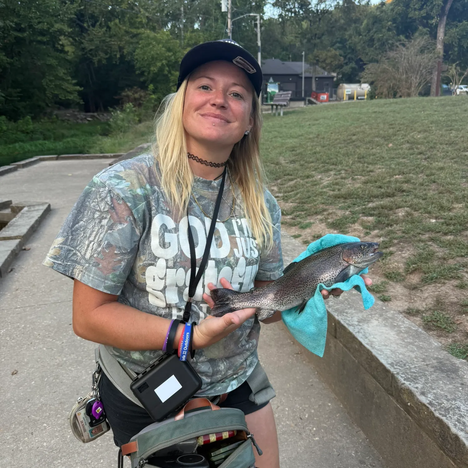 Rainbow trout caught on Fishbrain