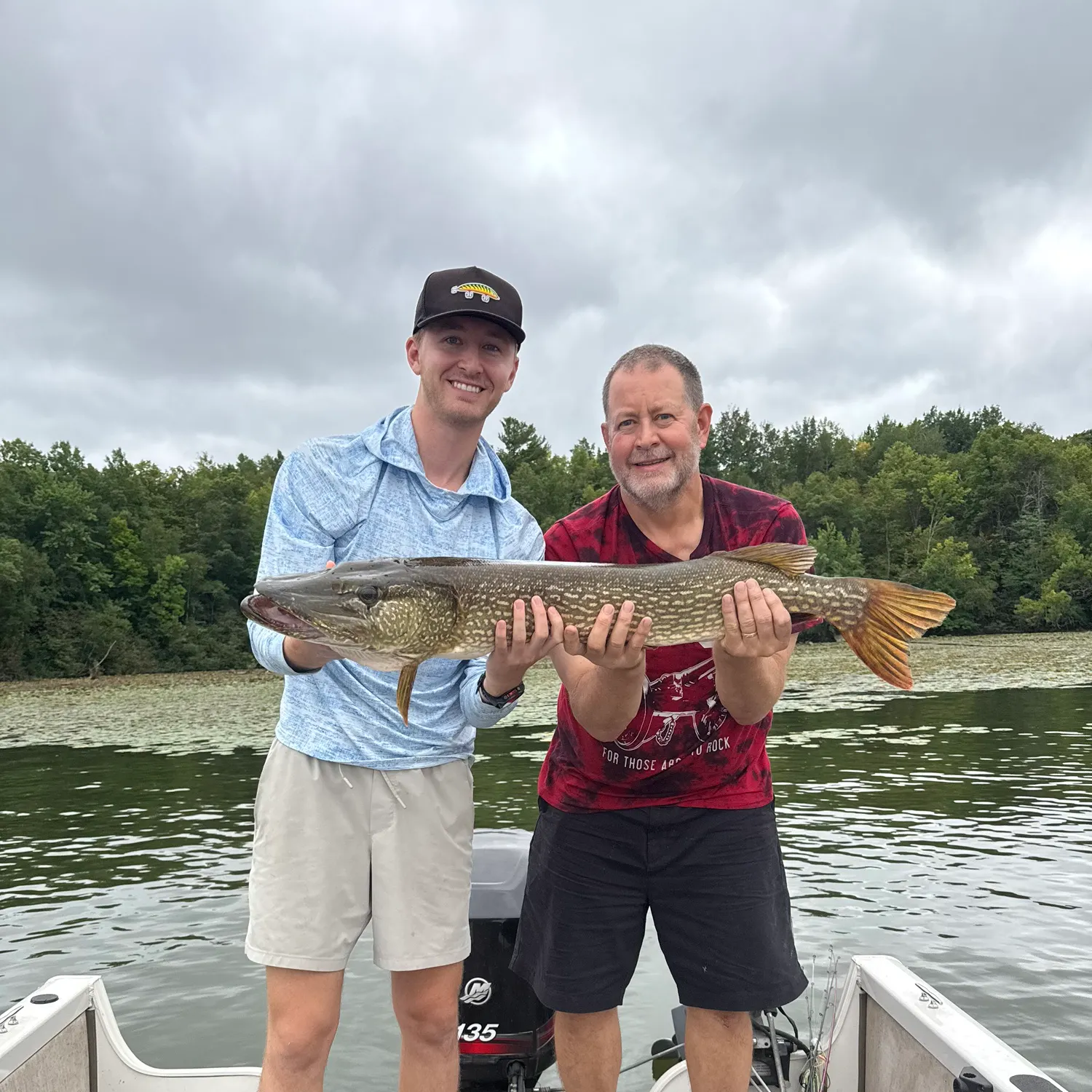Northern pike caught on Fishbrain