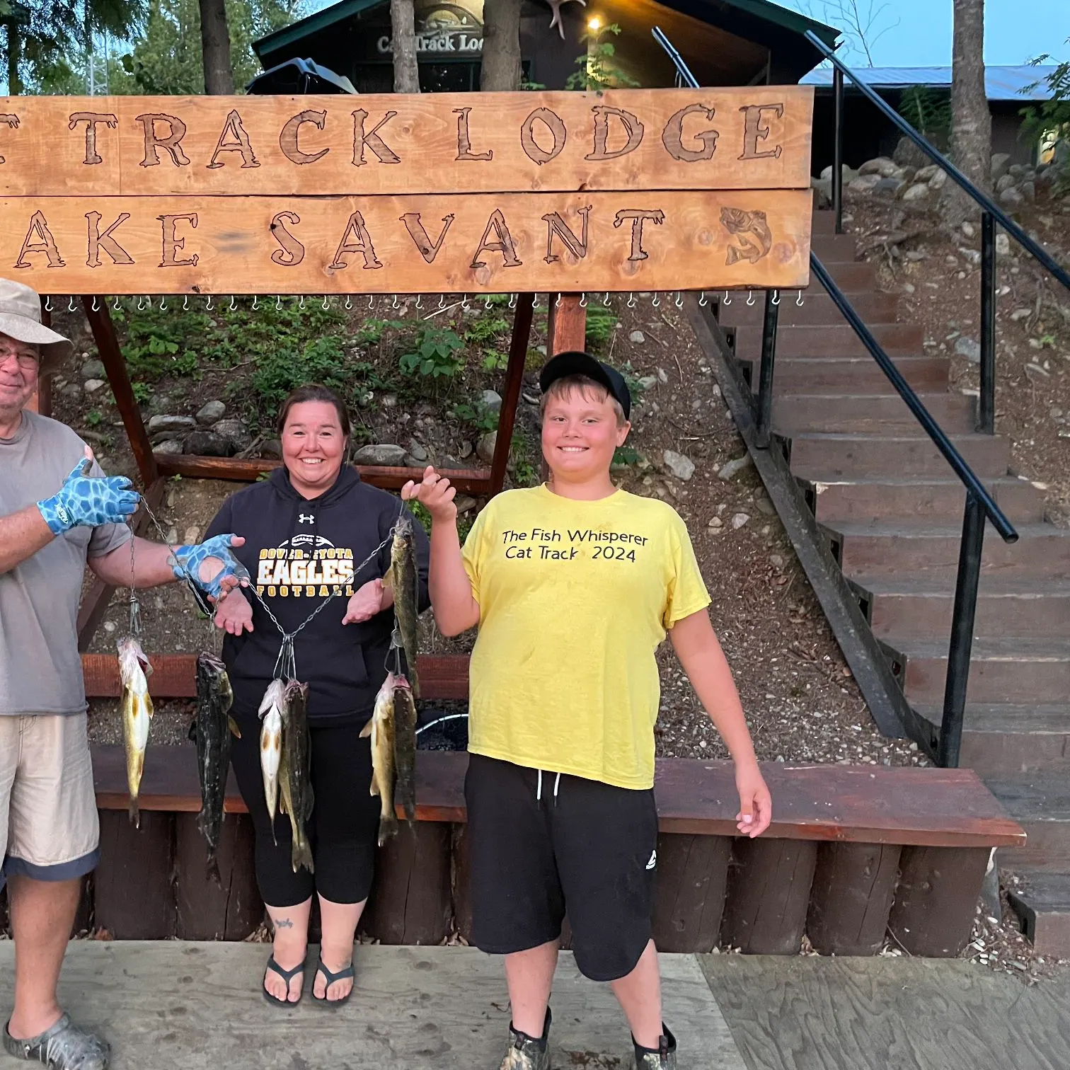 recently logged catches