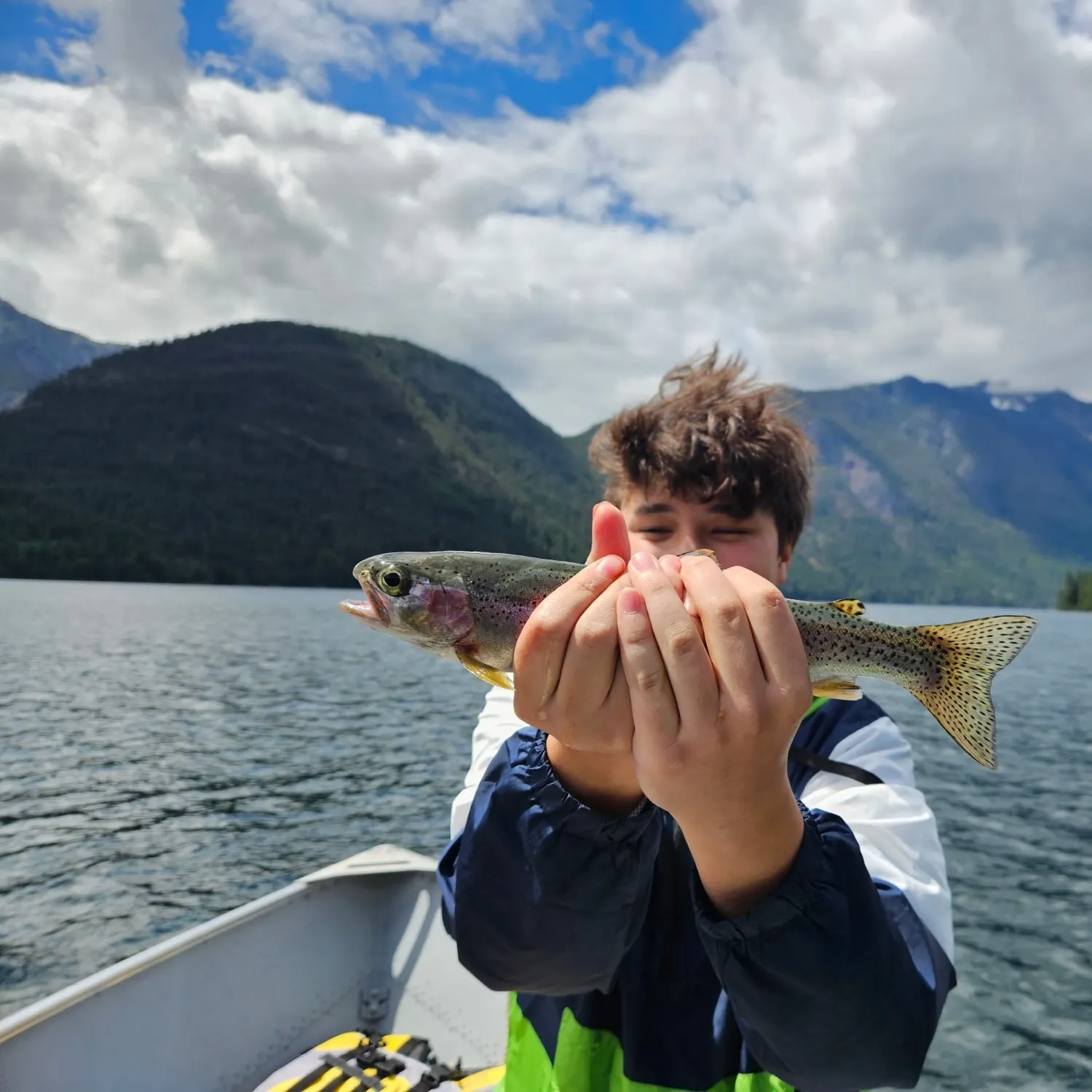 Rainbow trout caught on Fishbrain