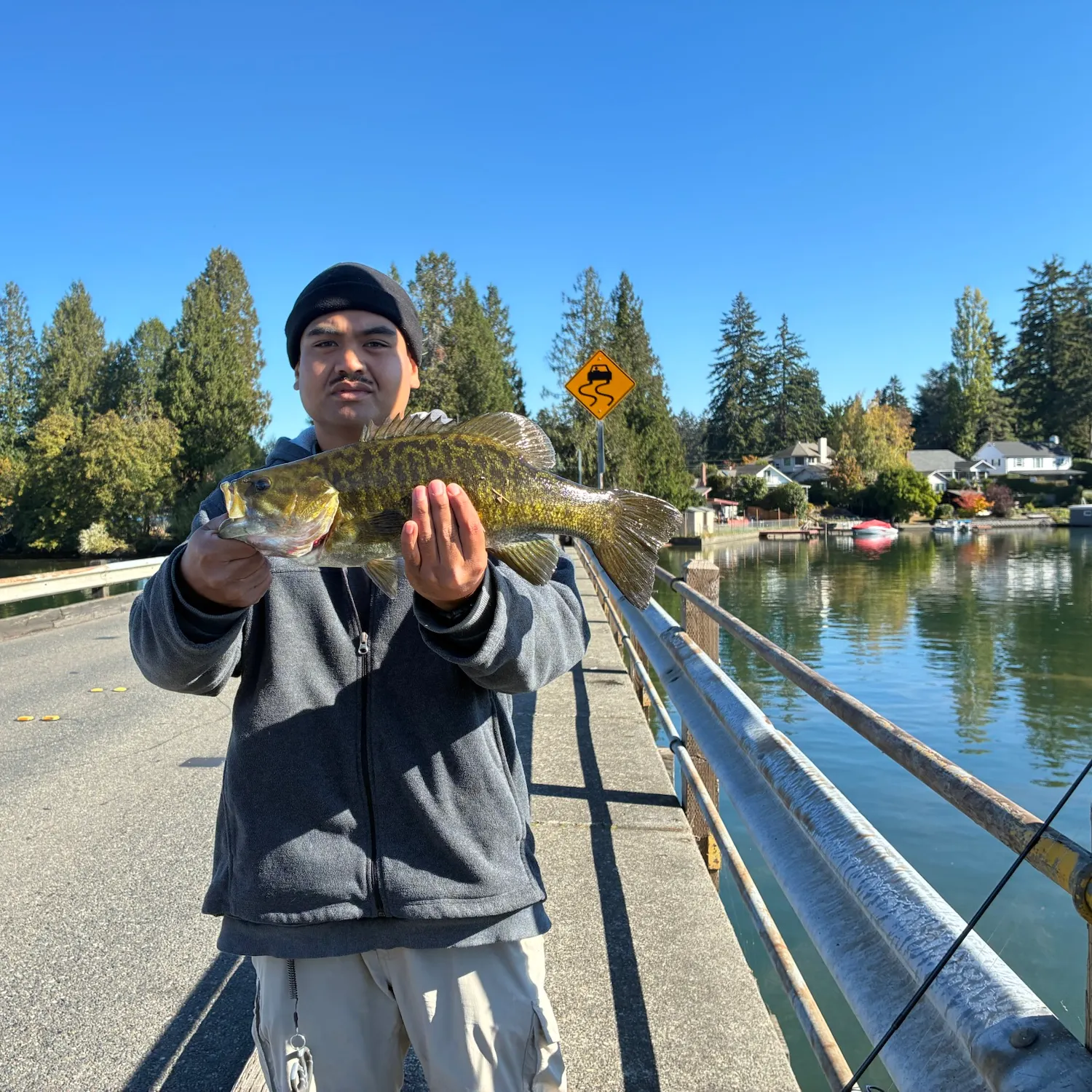 Smallmouth bass caught on Fishbrain