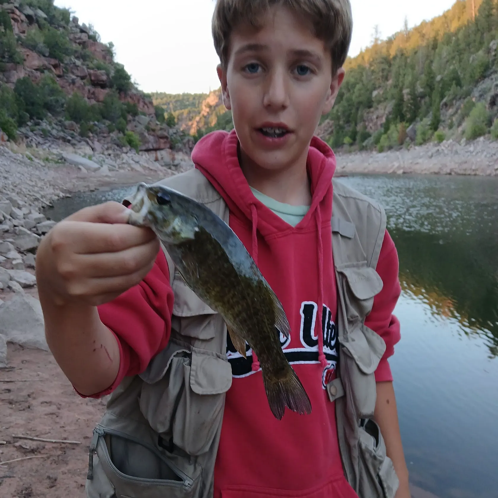 Smallmouth bass caught on Fishbrain