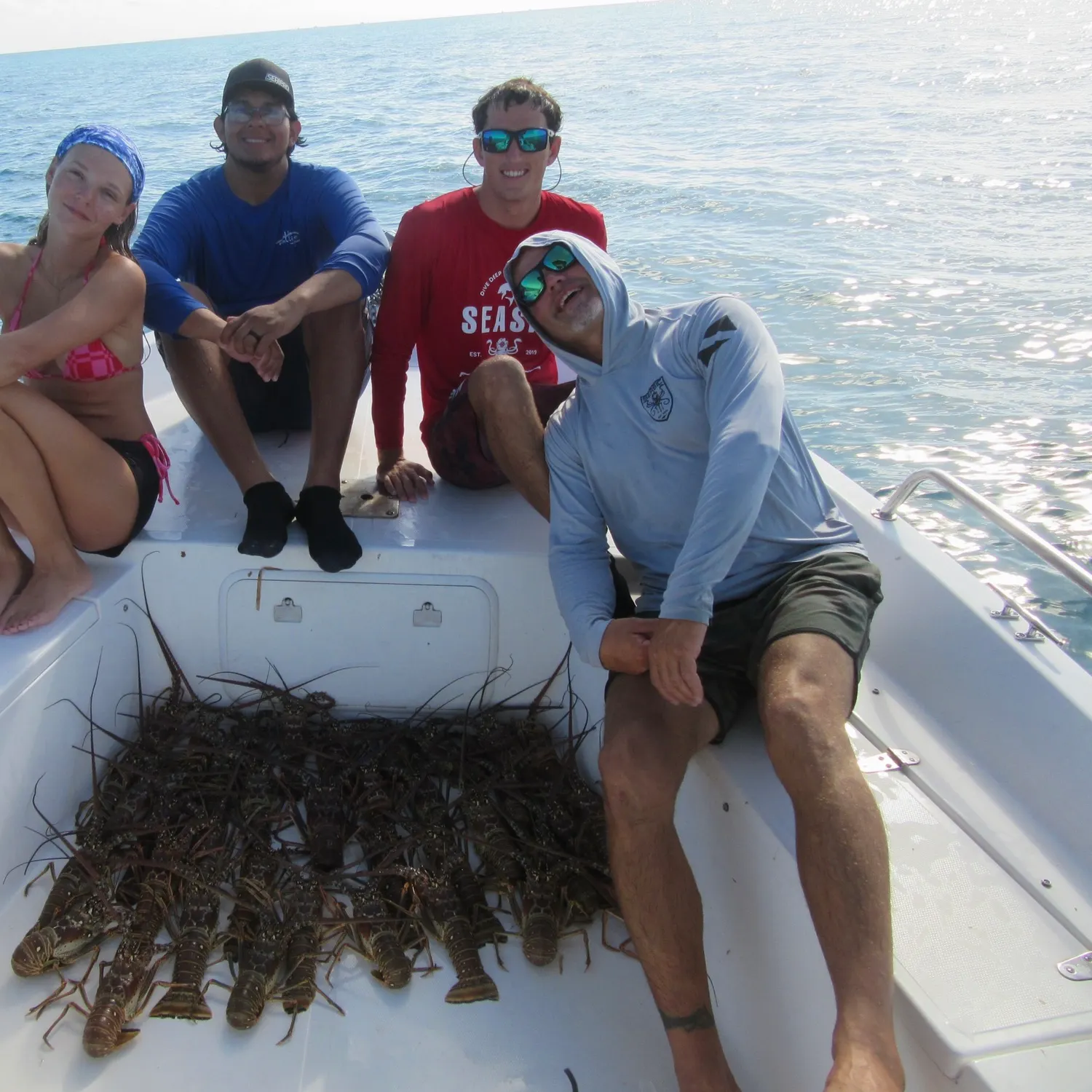 The most recent Caribbean spiny lobster catches on Fishbrain