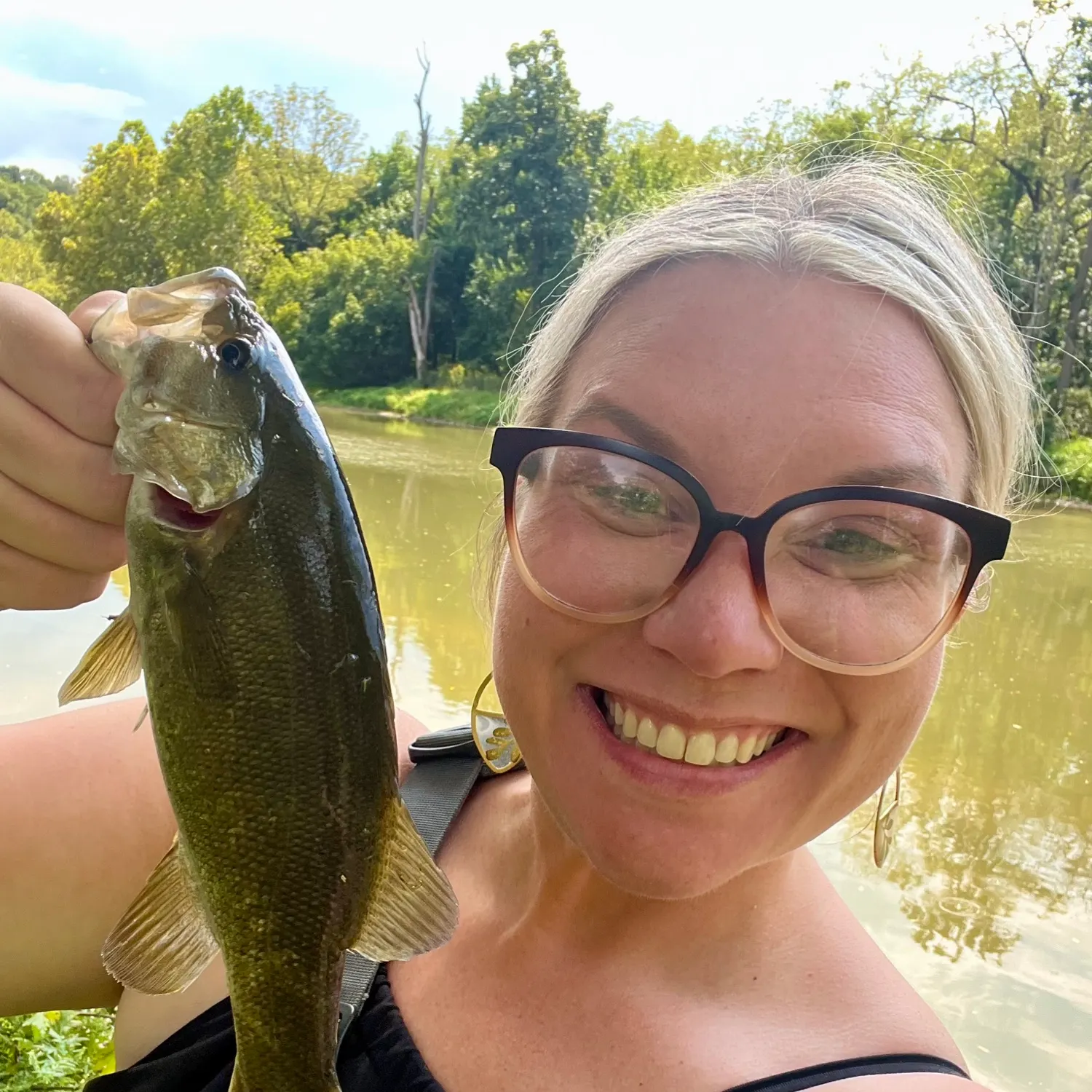 Smallmouth bass caught on Fishbrain