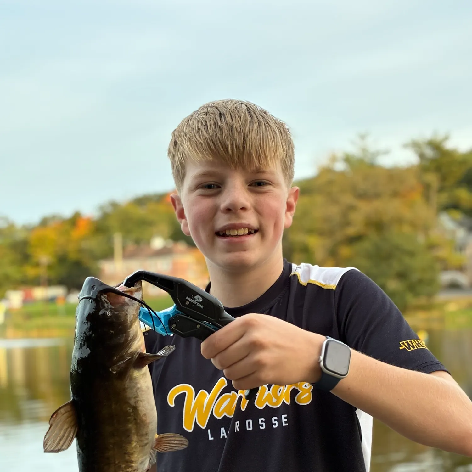 Black bullhead caught on Fishbrain