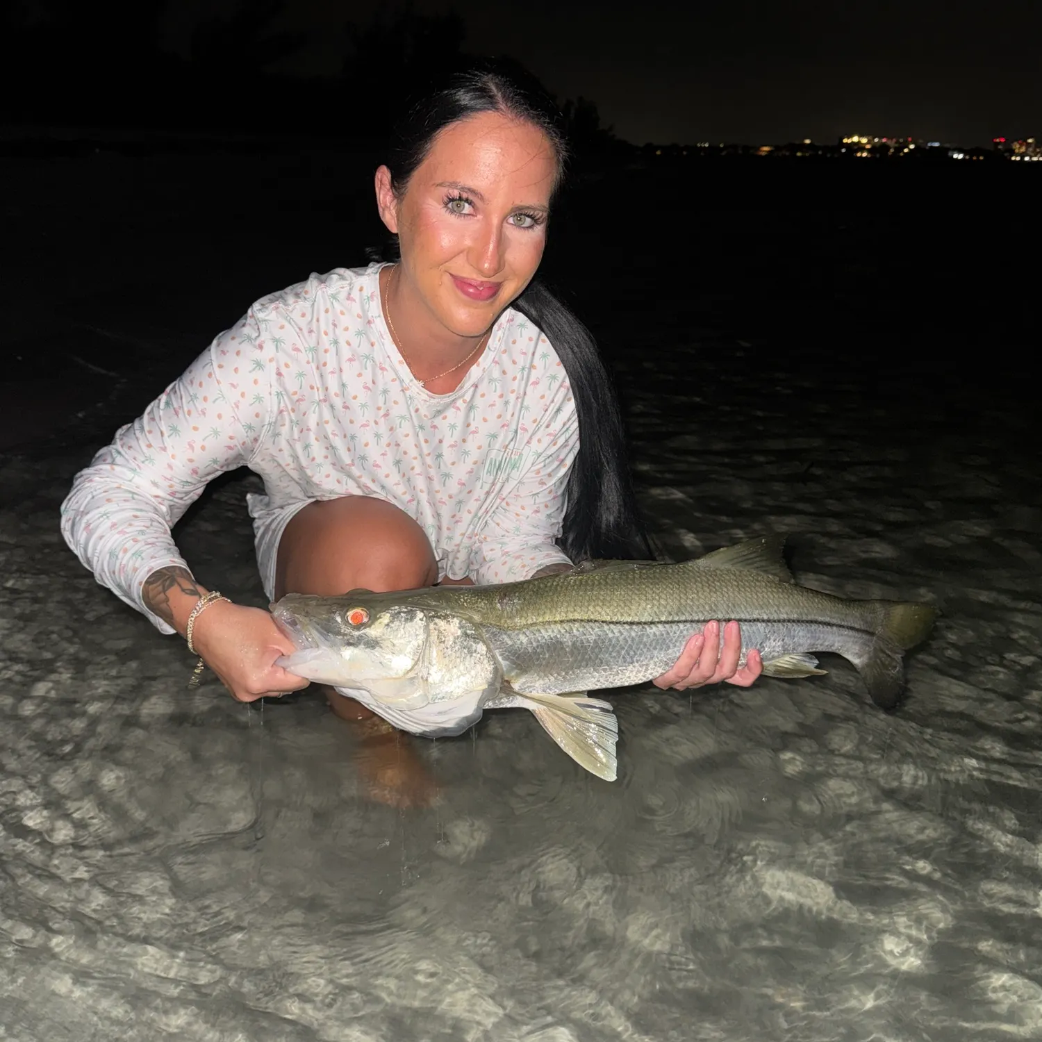 Common snook caught on Fishbrain