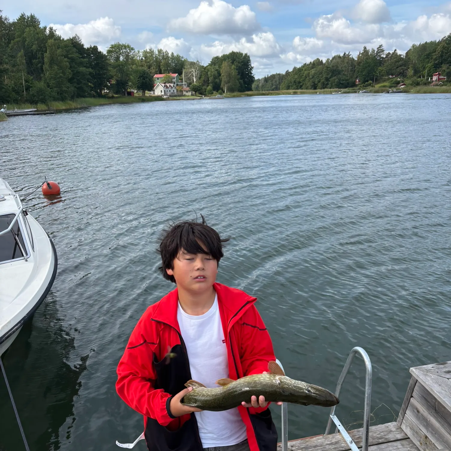 Northern pike caught on Fishbrain