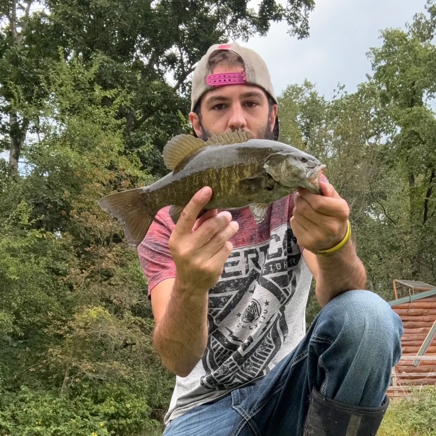 Smallmouth bass caught on Fishbrain
