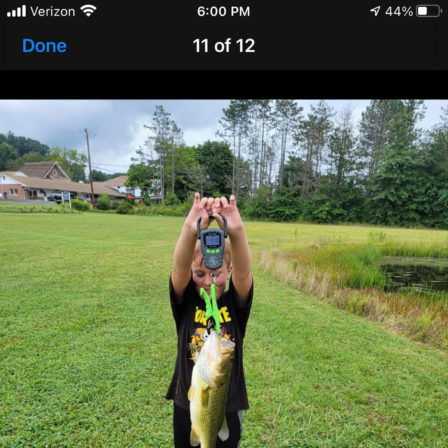 recently logged catches