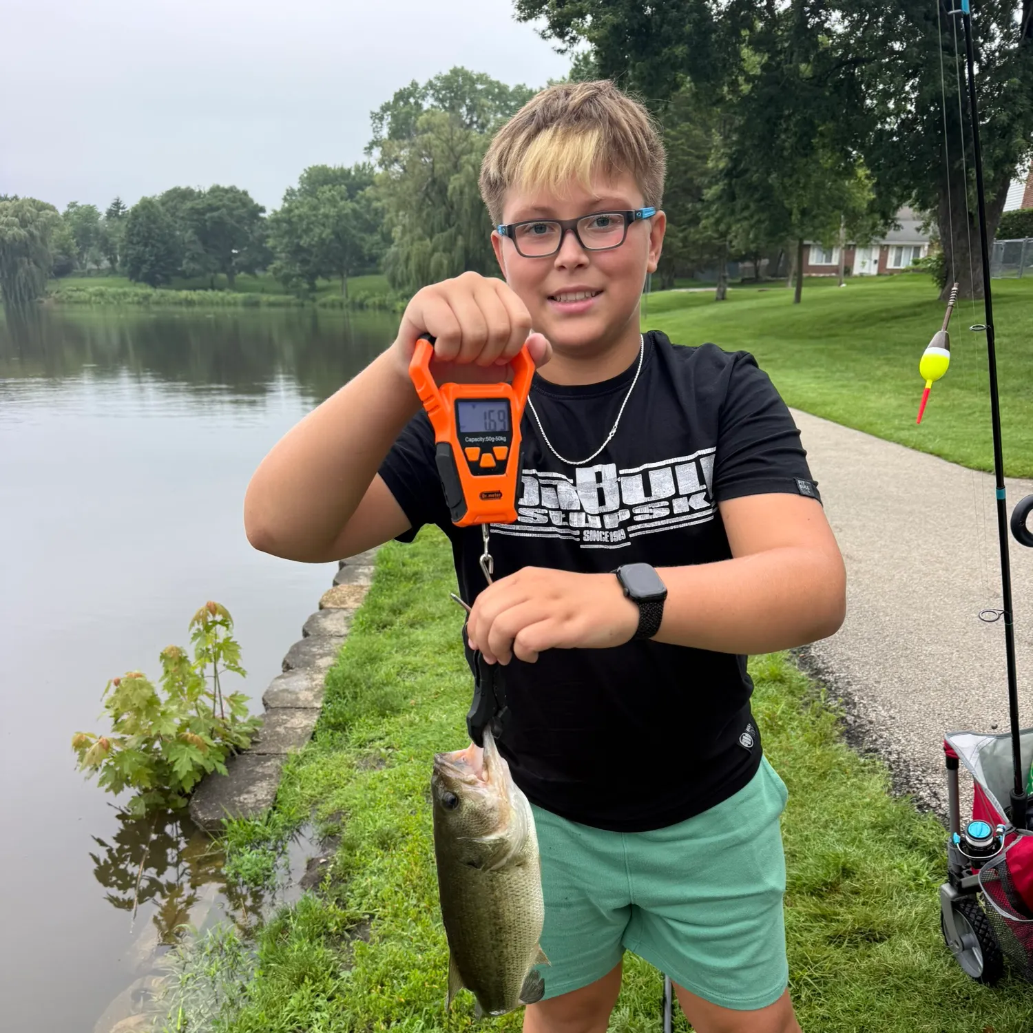 recently logged catches