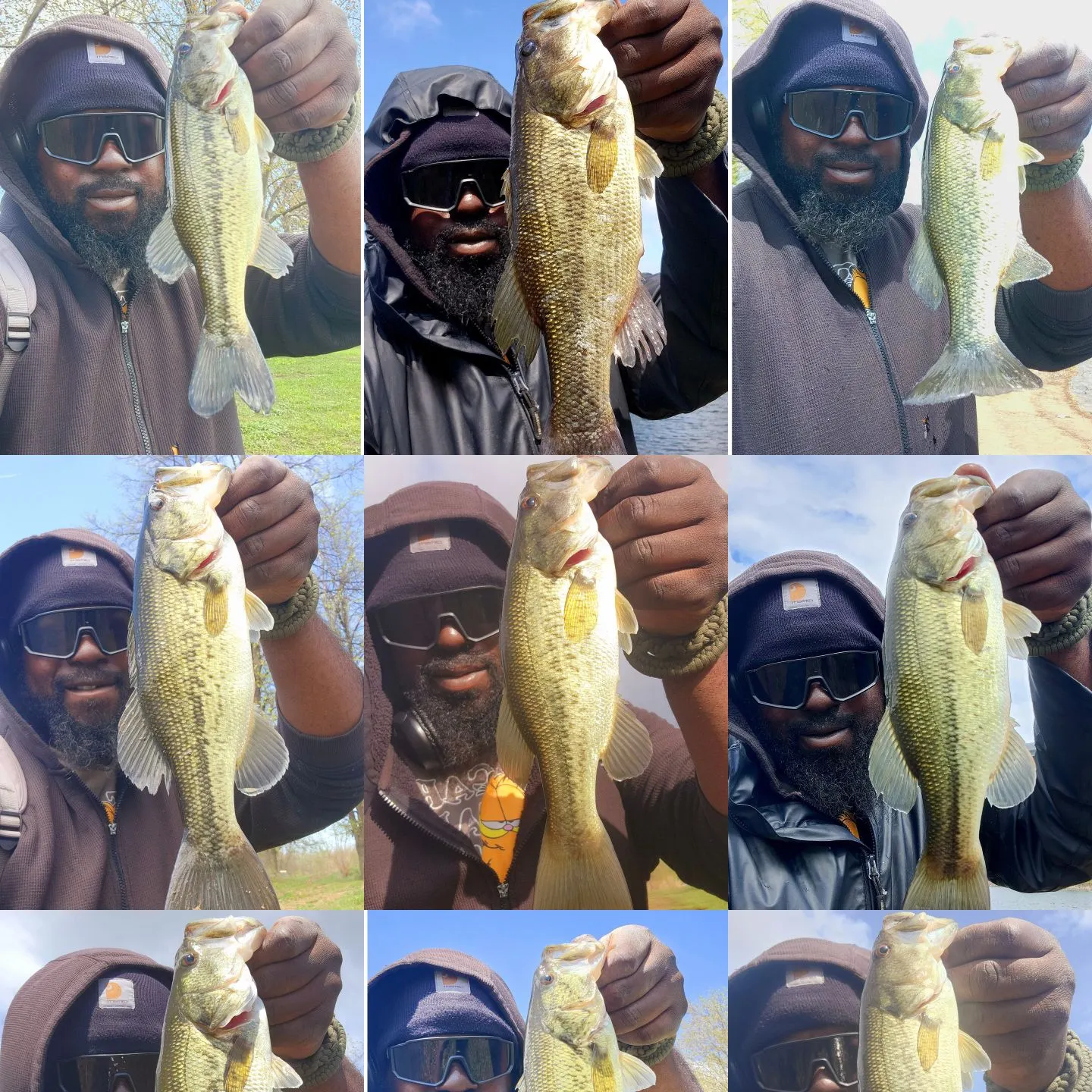 recently logged catches