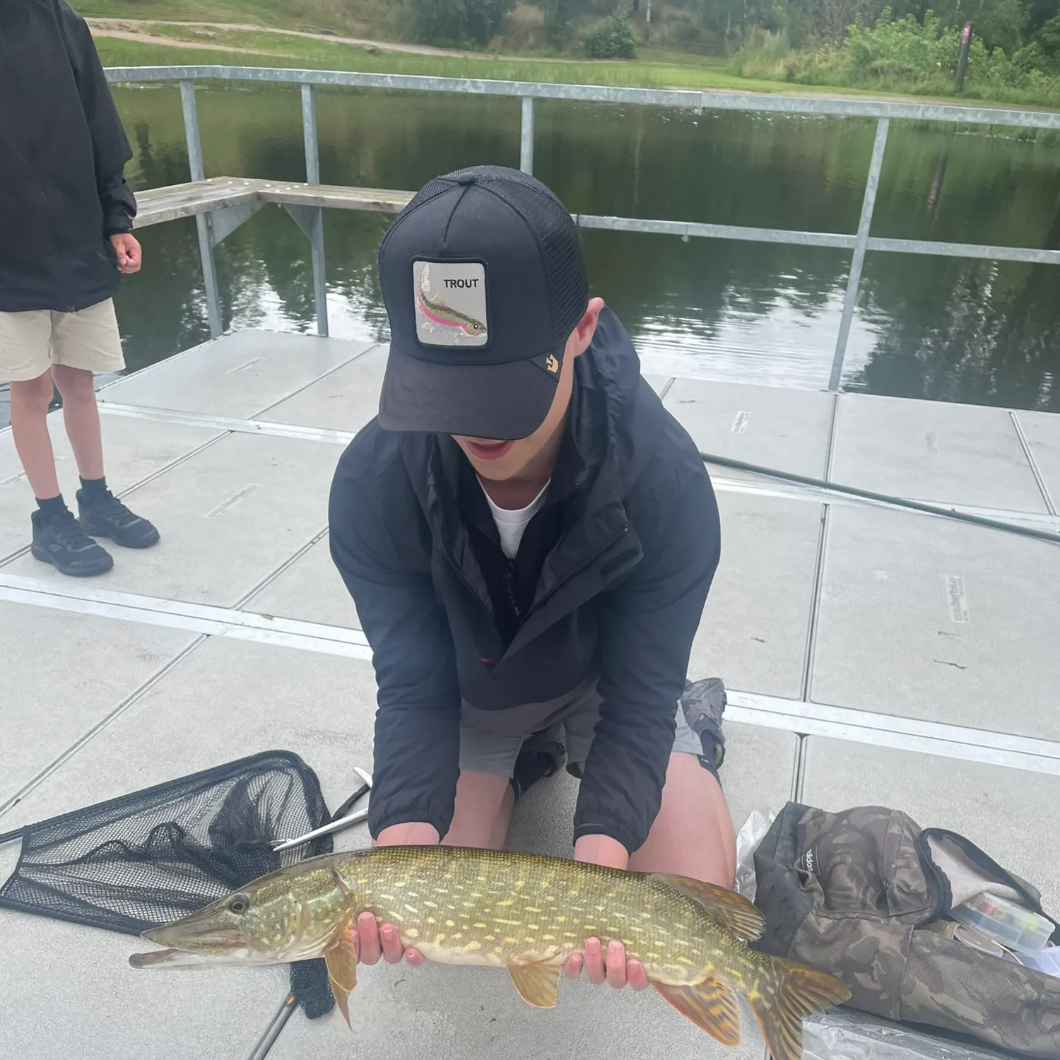 Northern pike caught on Fishbrain