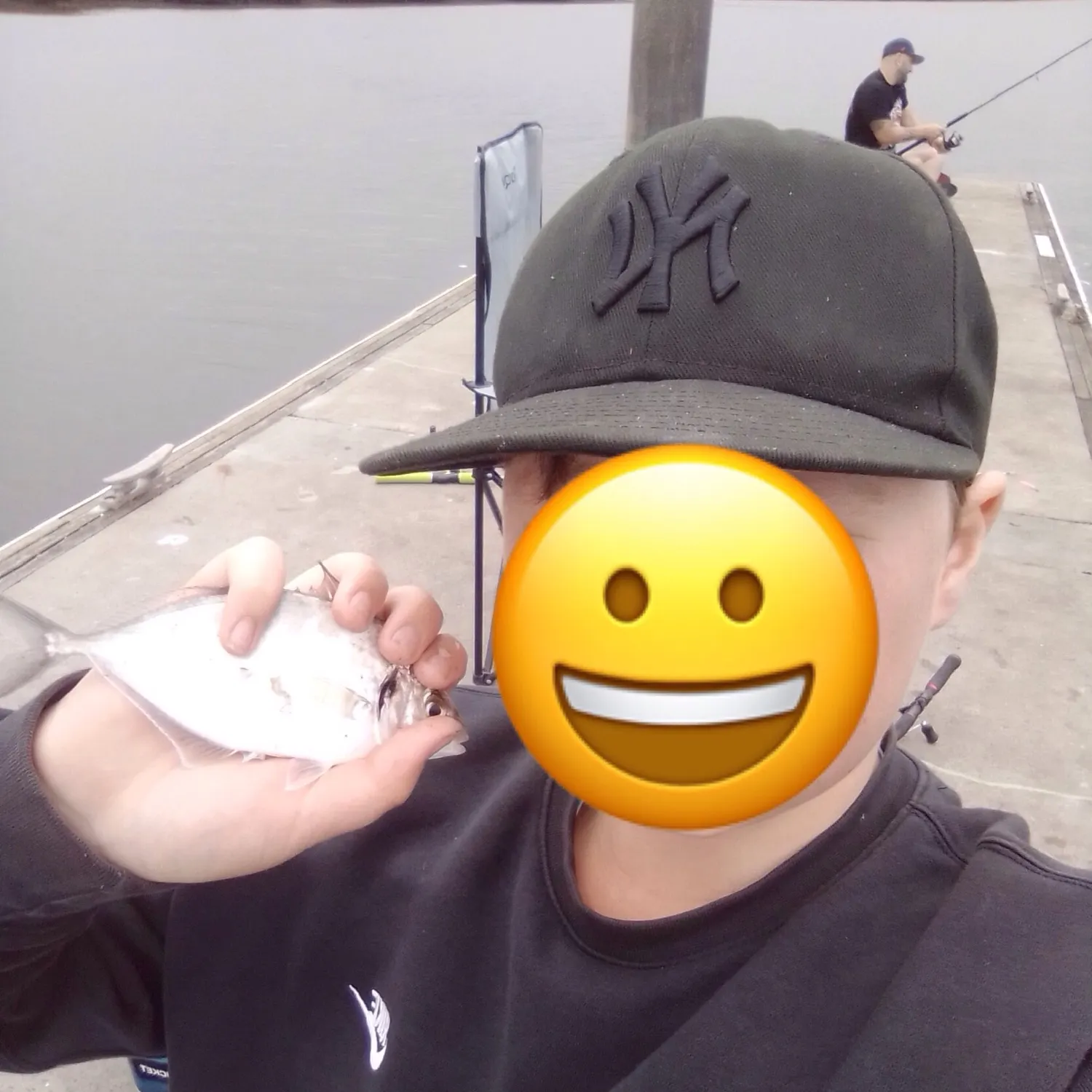White trevally caught on Fishbrain