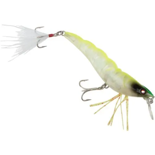 Crystal 3-D Shrimp 3-1/2" Suspending Hard Swim Bait