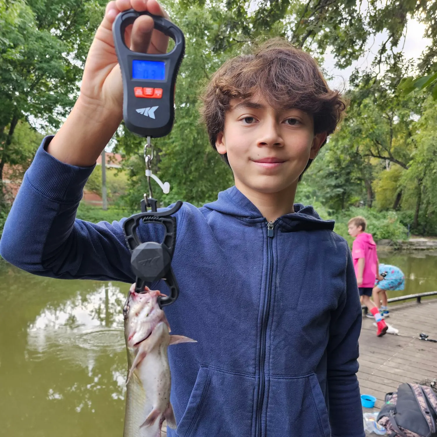 Channel catfish caught on Fishbrain