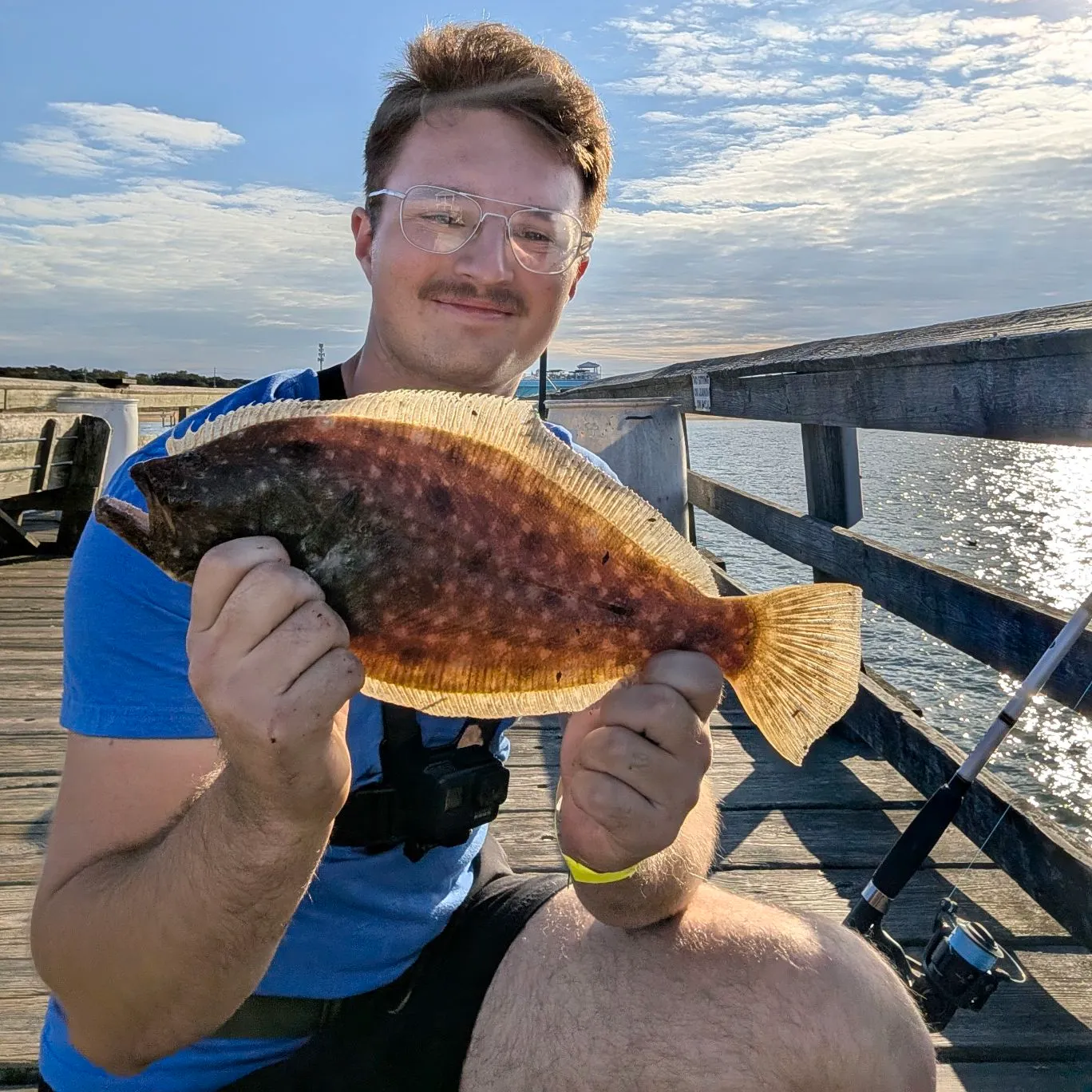 Summer flounder caught on Fishbrain