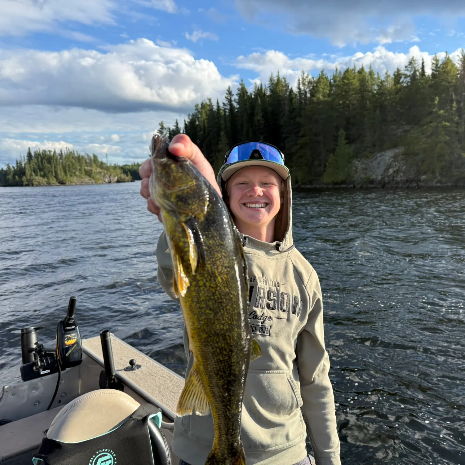 Walleye caught on Fishbrain