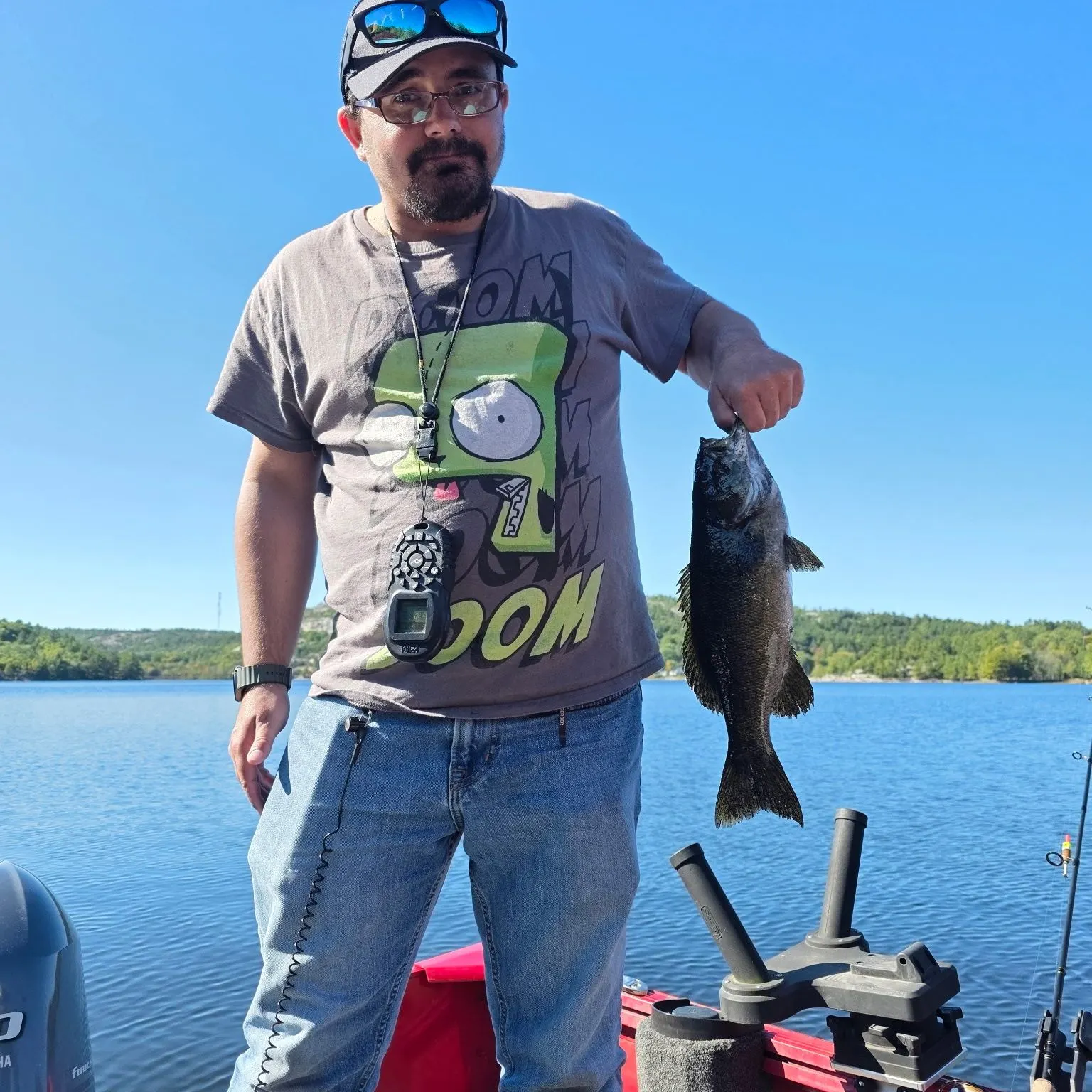 Smallmouth bass caught on Fishbrain