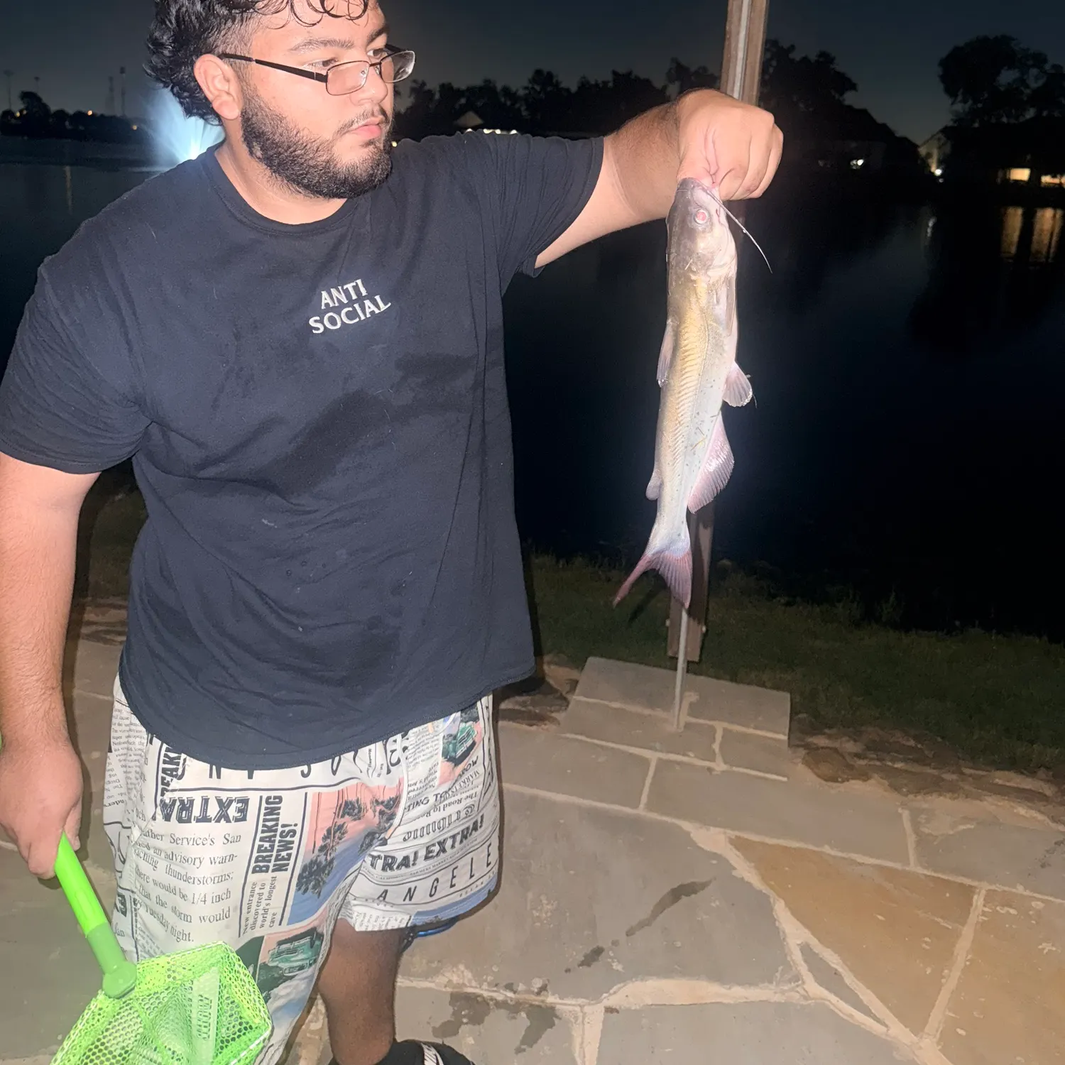 recently logged catches