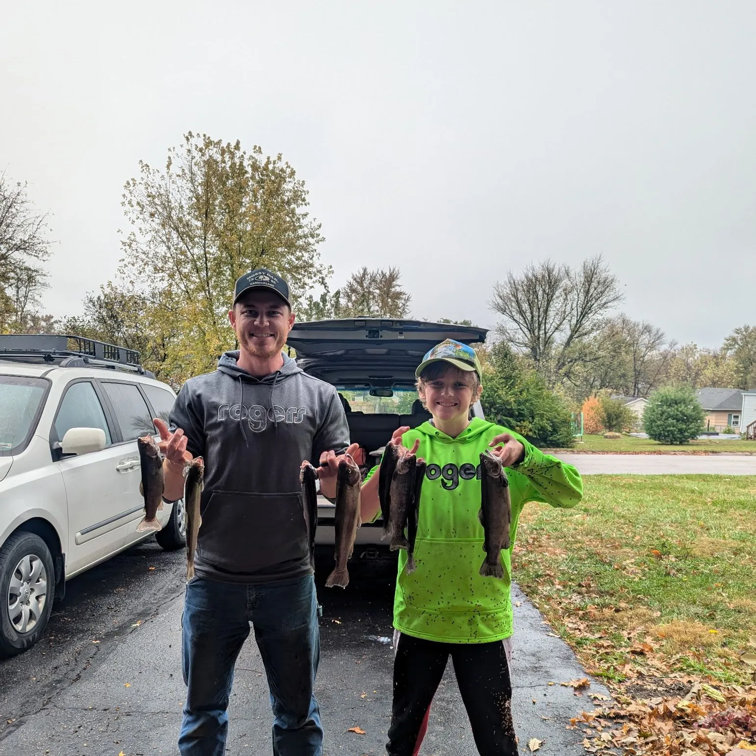 recently logged catches