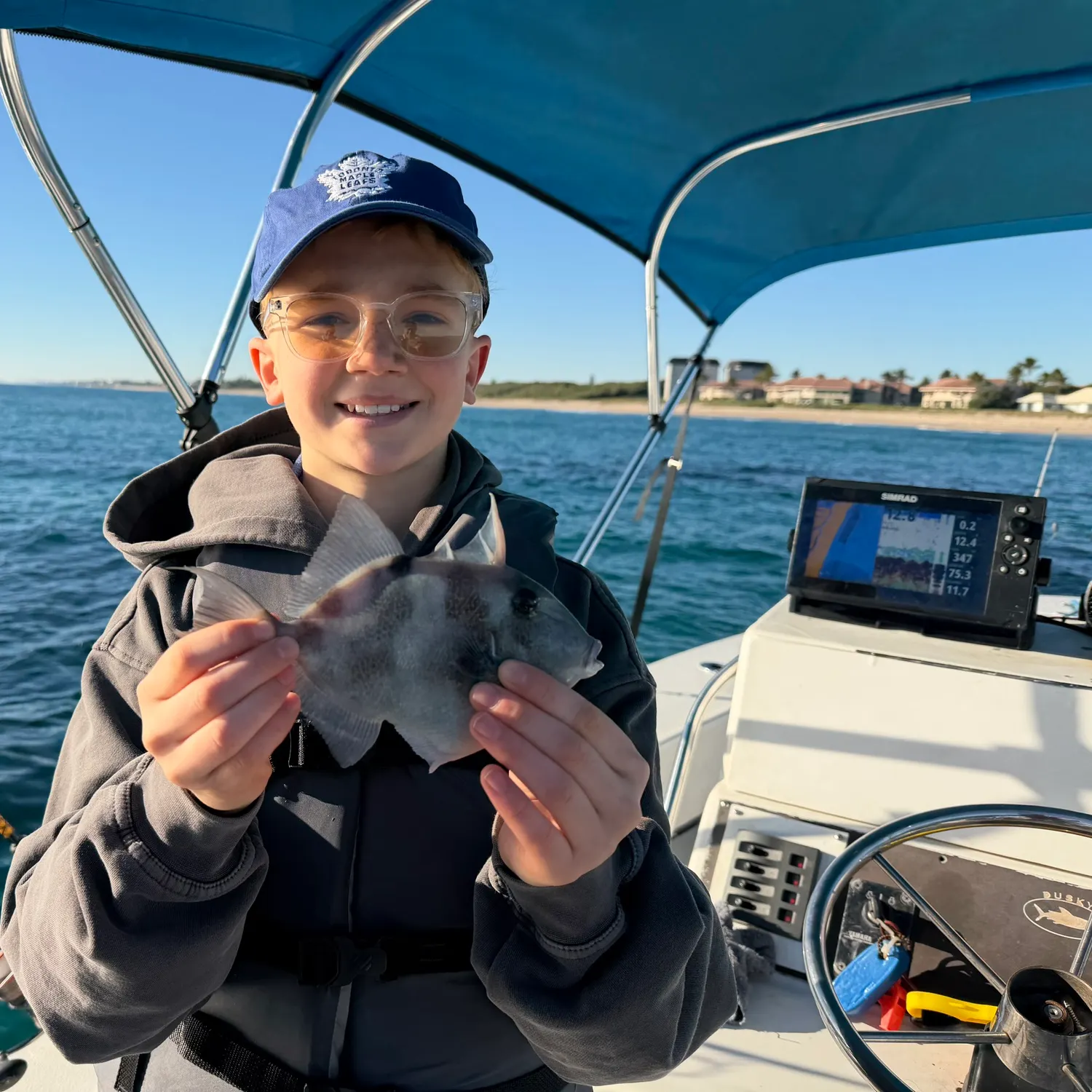The most recent Grey triggerfish catches on Fishbrain