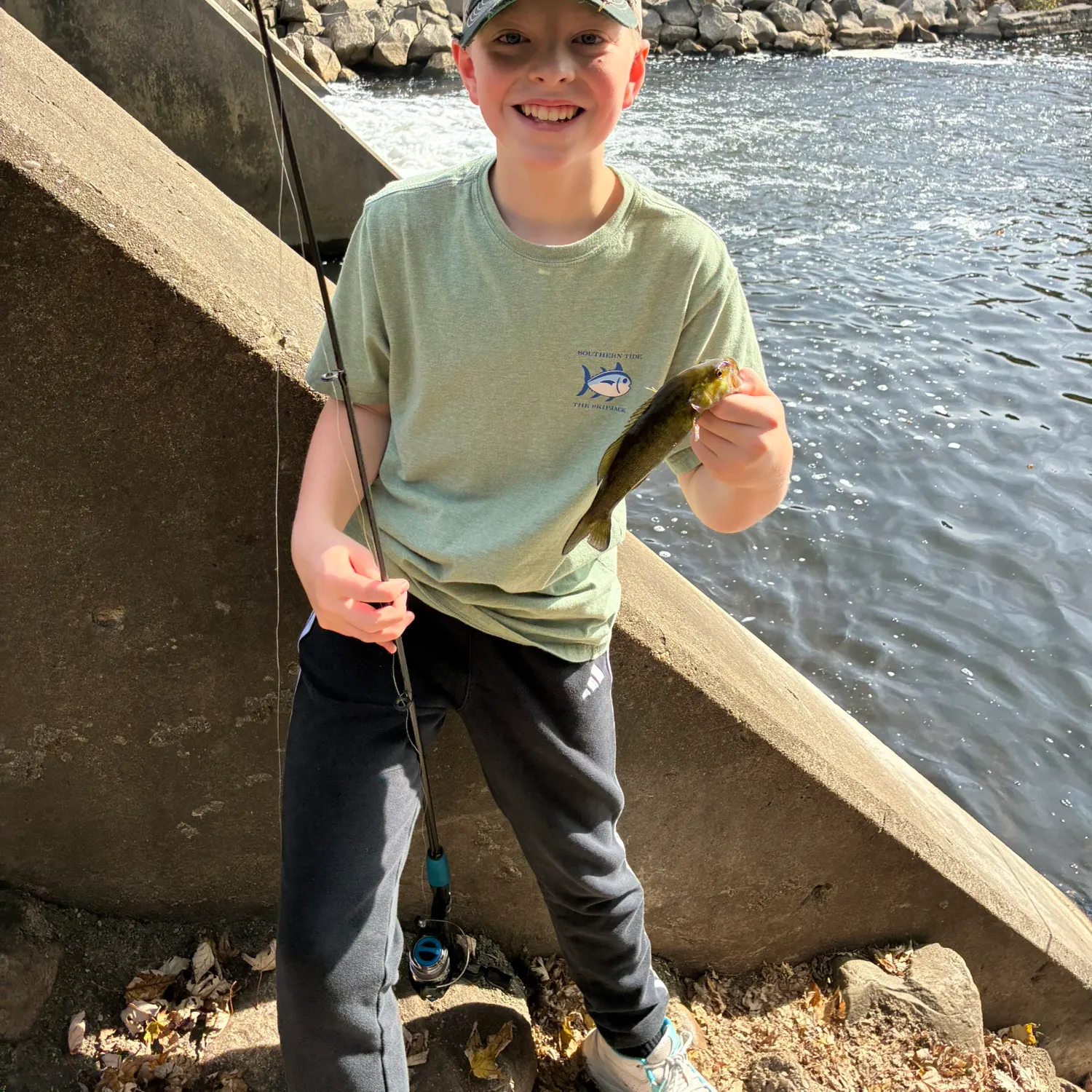 Smallmouth bass caught on Fishbrain