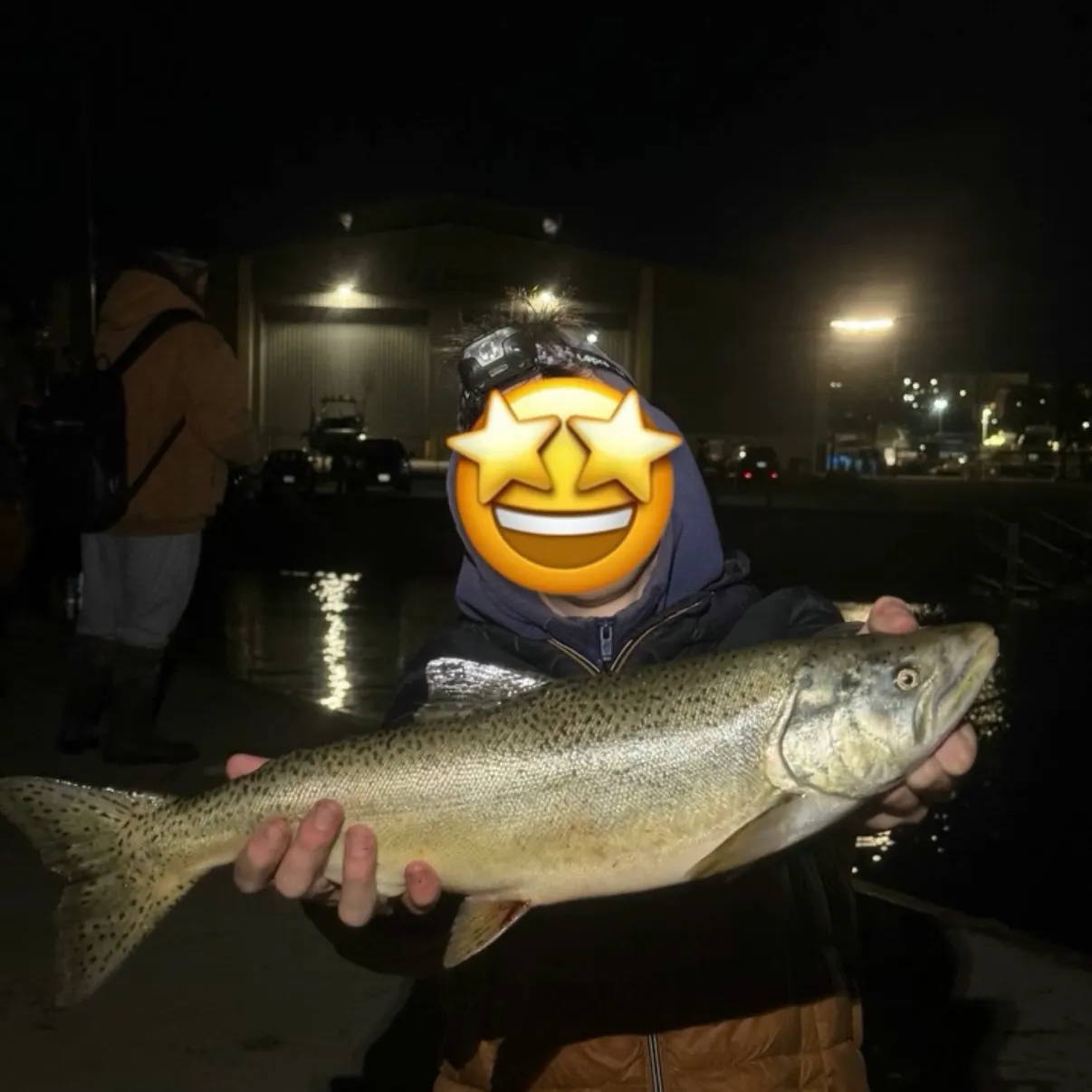 Chinook salmon caught on Fishbrain