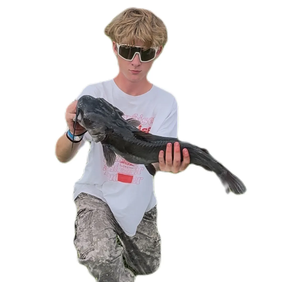 Channel catfish caught on Fishbrain
